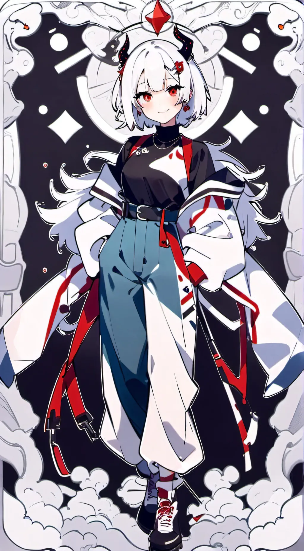 ai character: ruby background