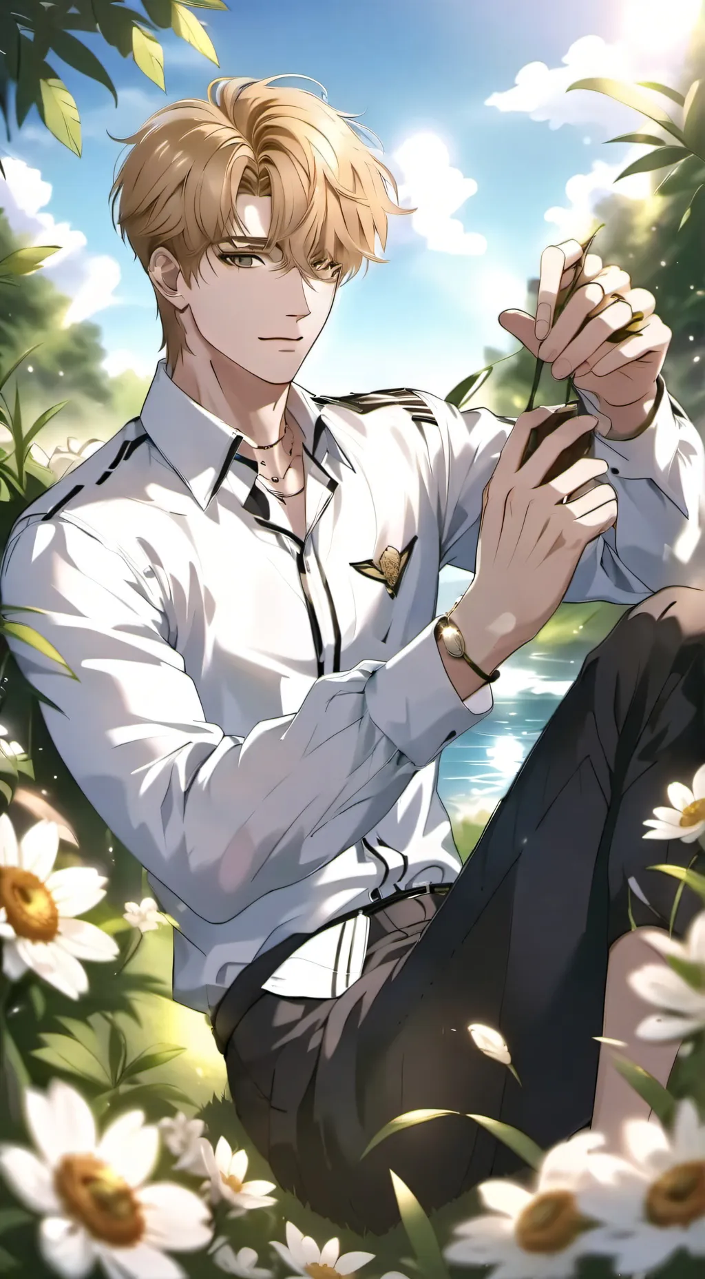 ai character: Lucas background