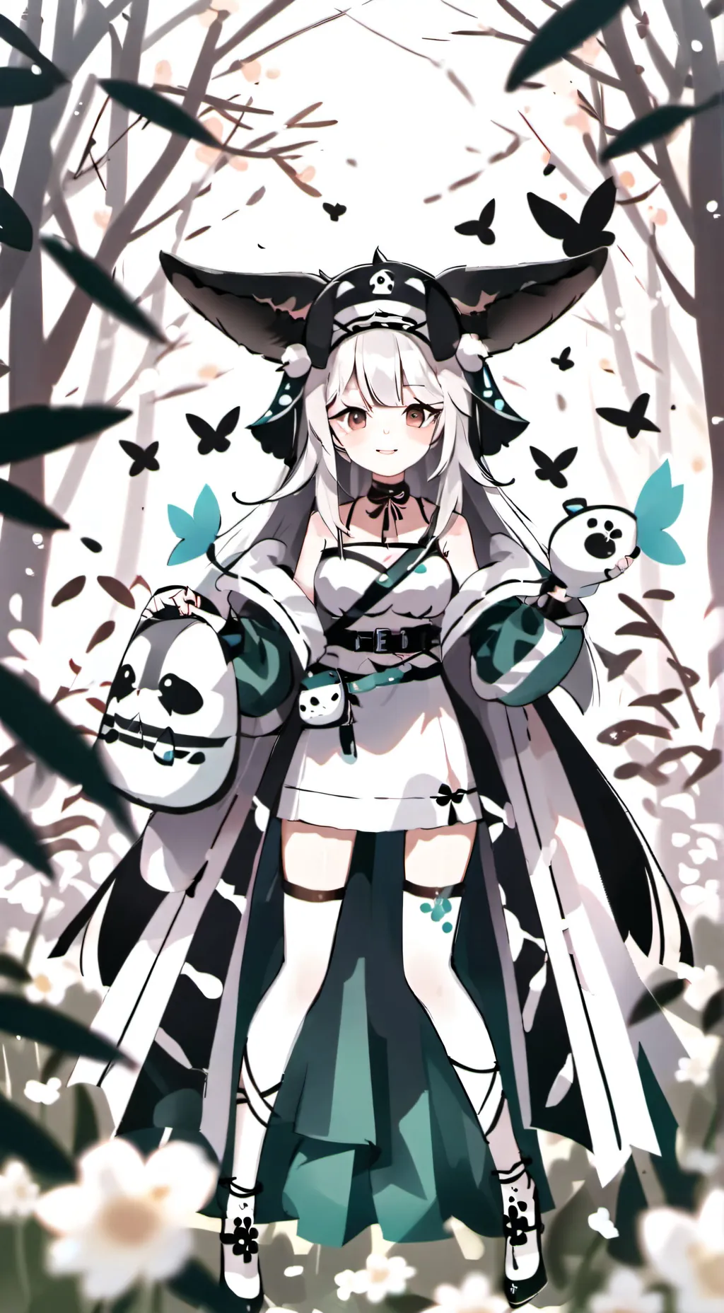 ai character: маша background
