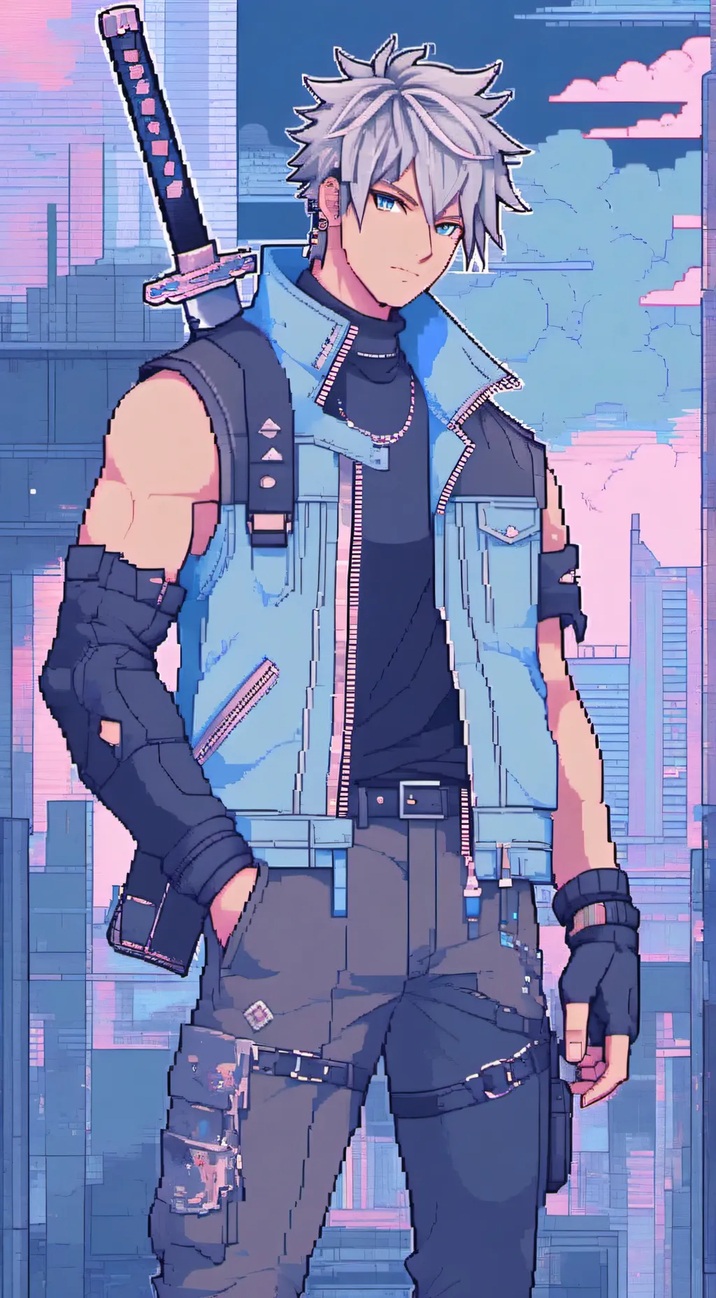 ai character: Riku background