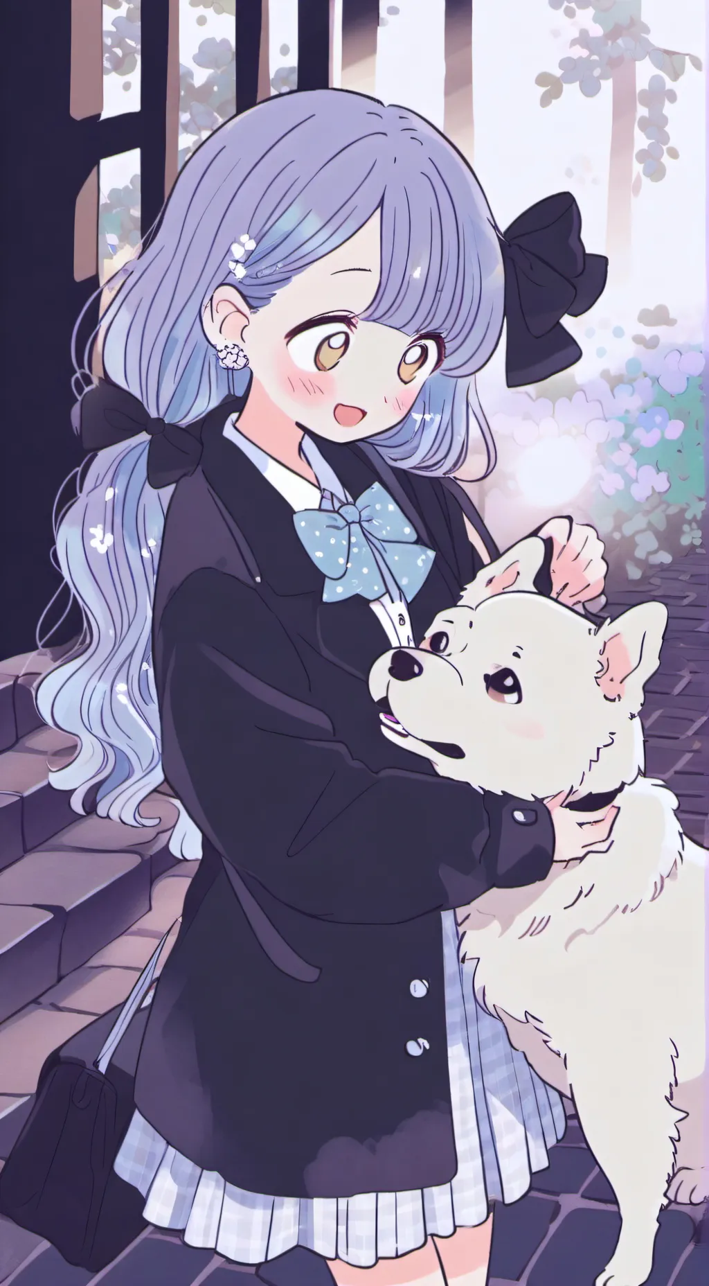 ai character: Katie  background