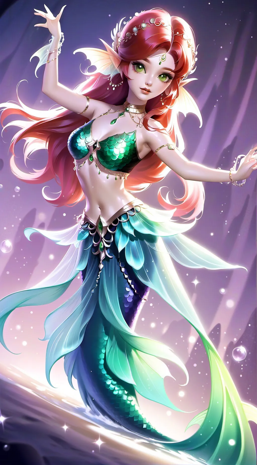 ai character: Mira background