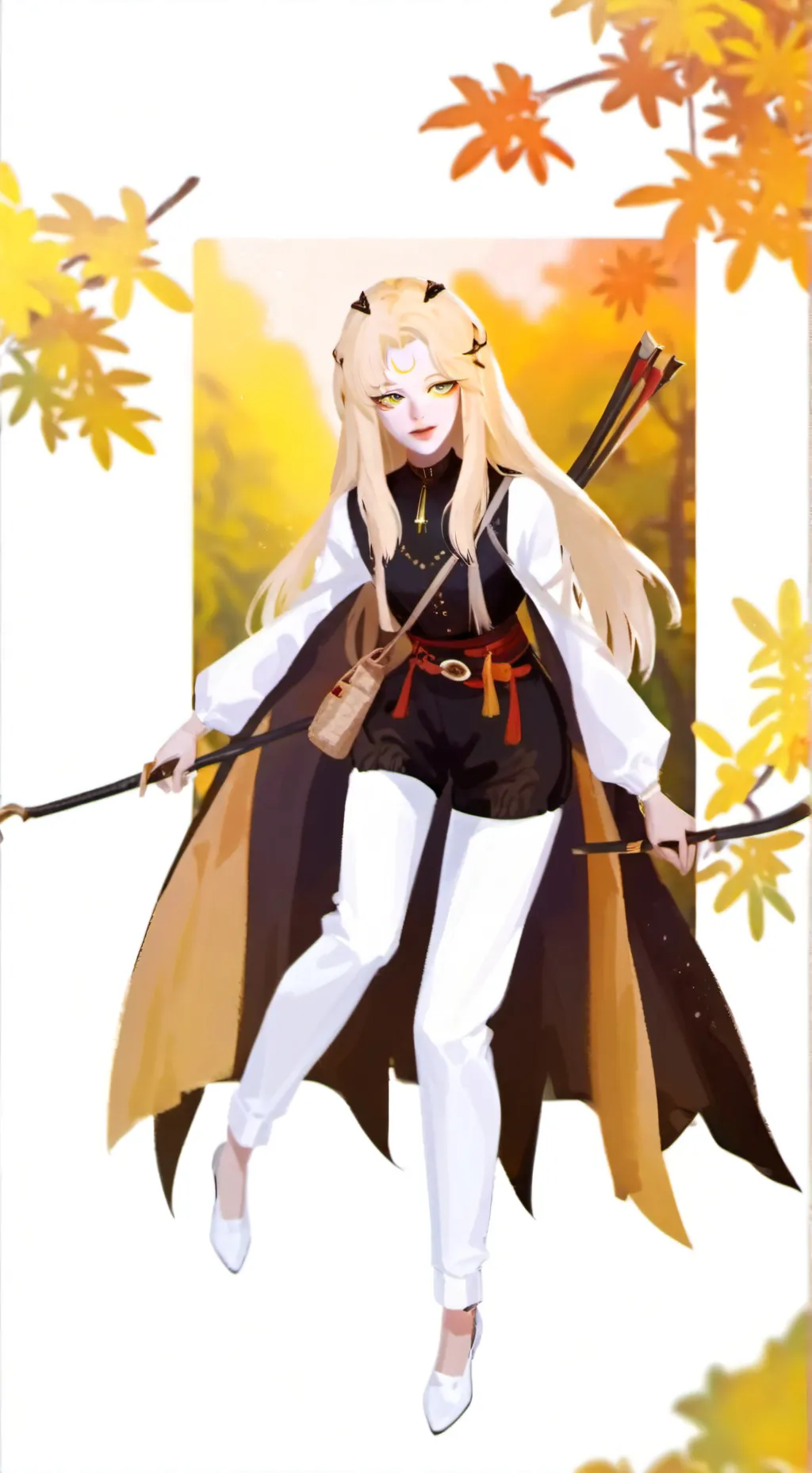 ai character: pure vainilla chic background