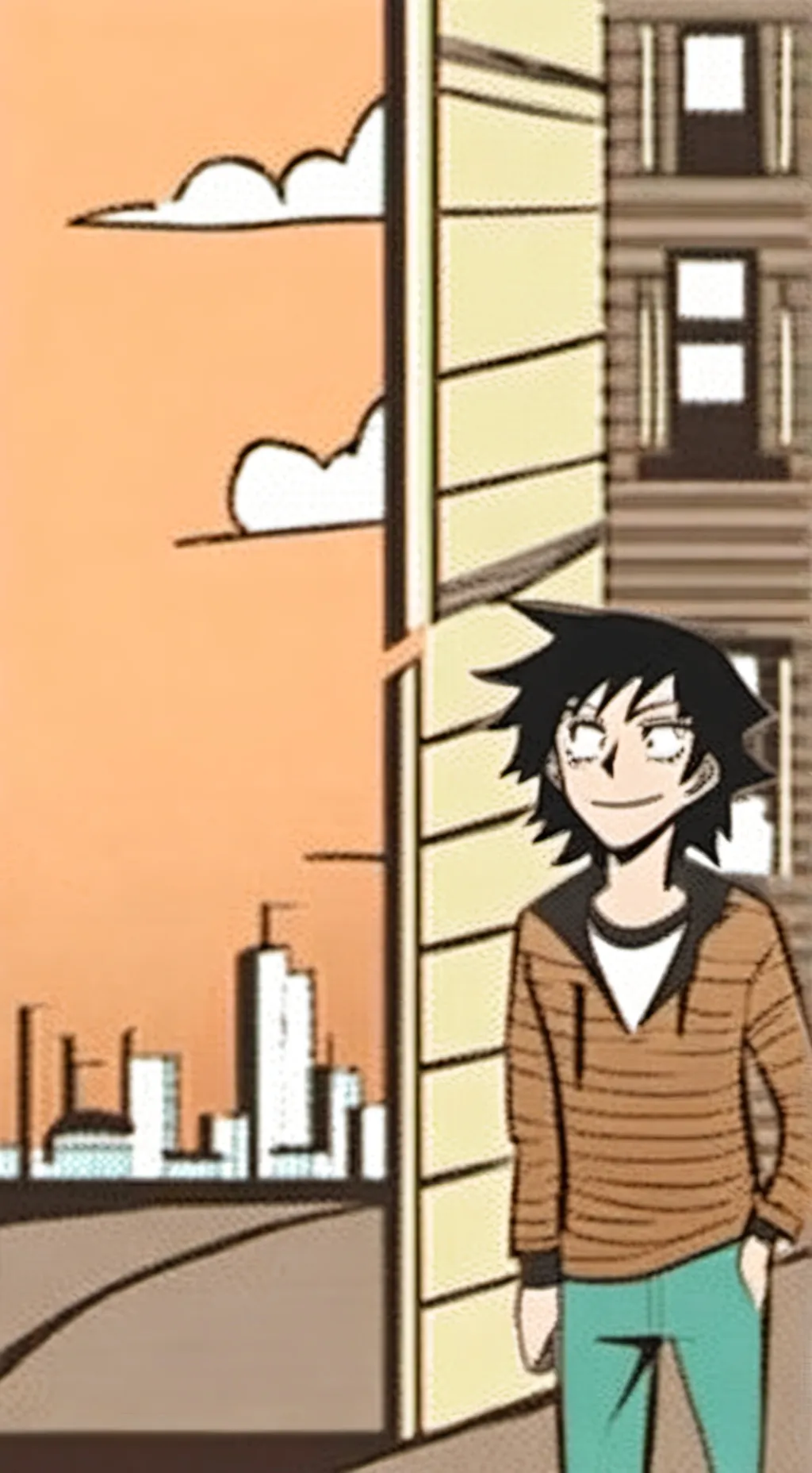 ai character: HANTA SERO background