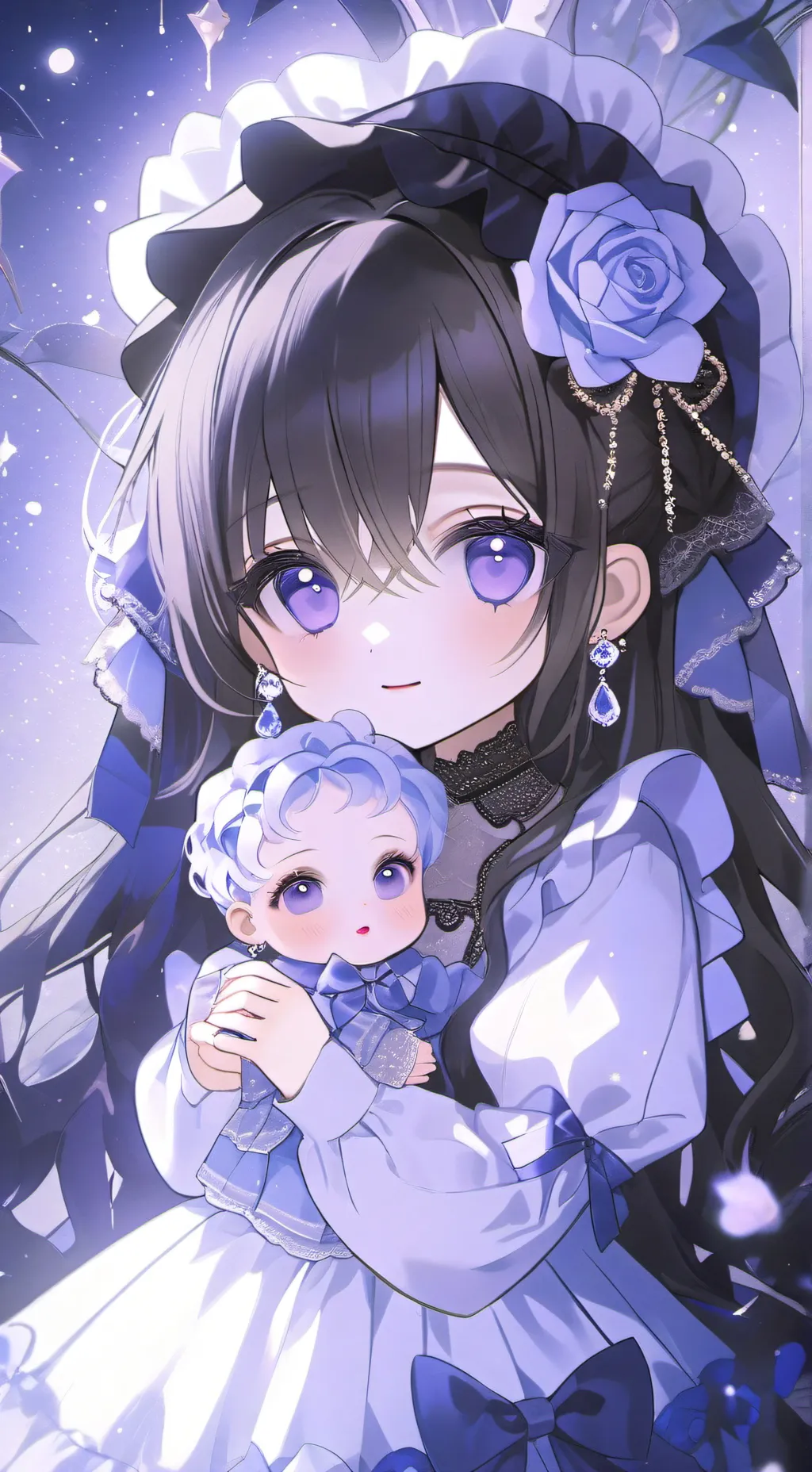 ai character: Emma and Emily background