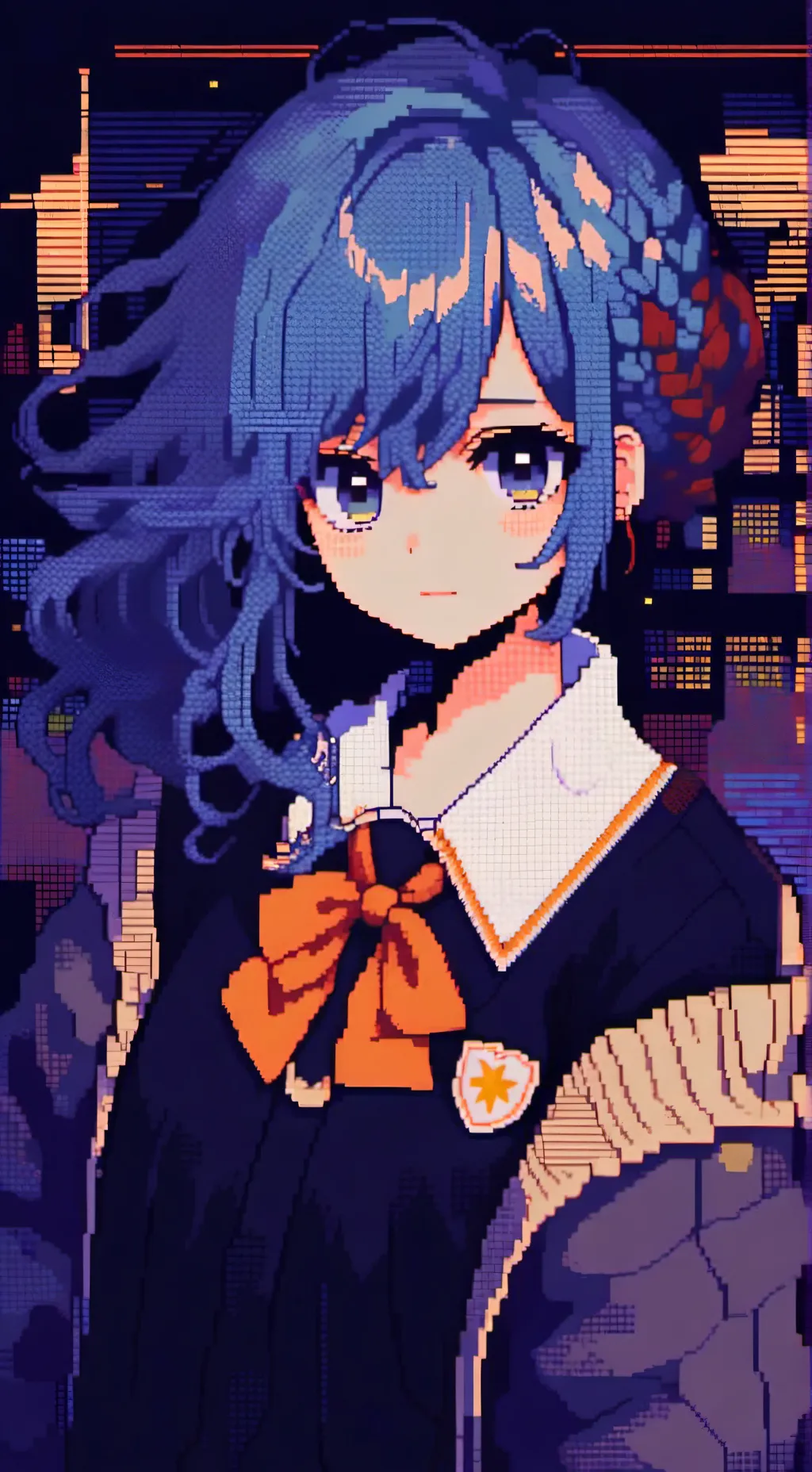ai character: mha kitsune background