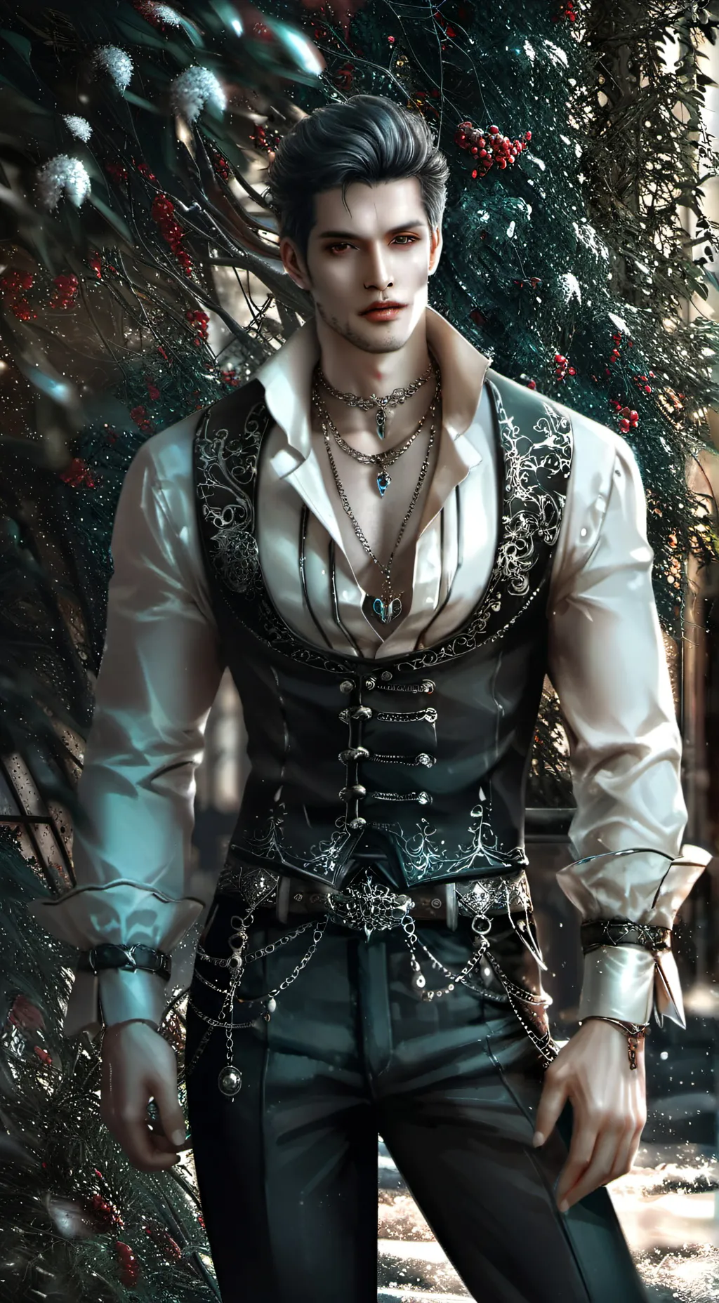 ai character: Evans William background