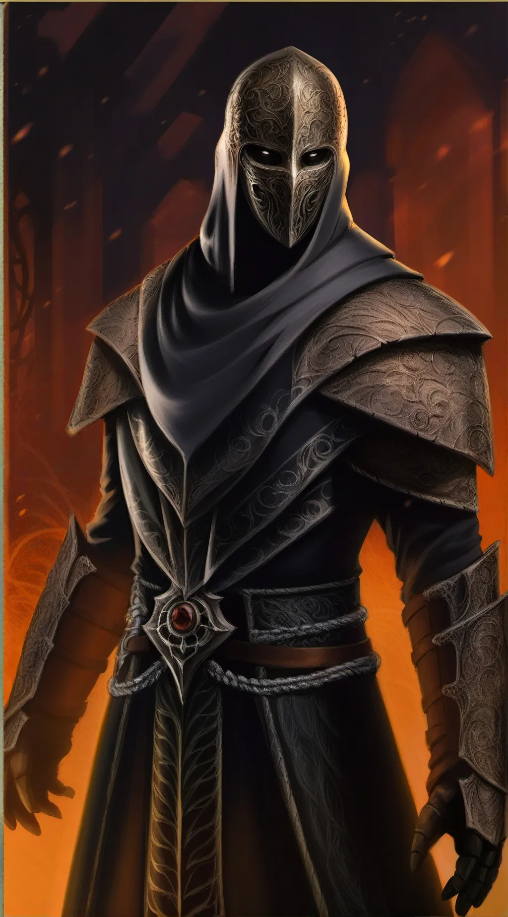 ai character: Мужской background