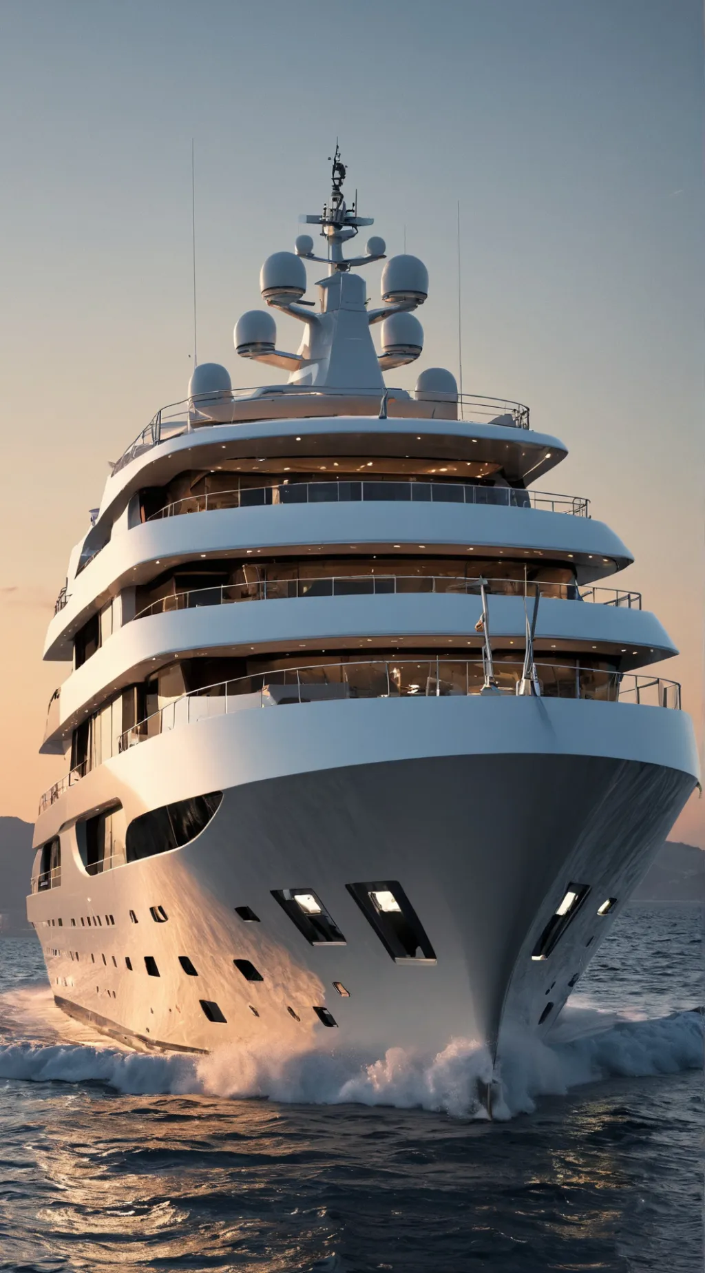 ai character: Yacht ride background
