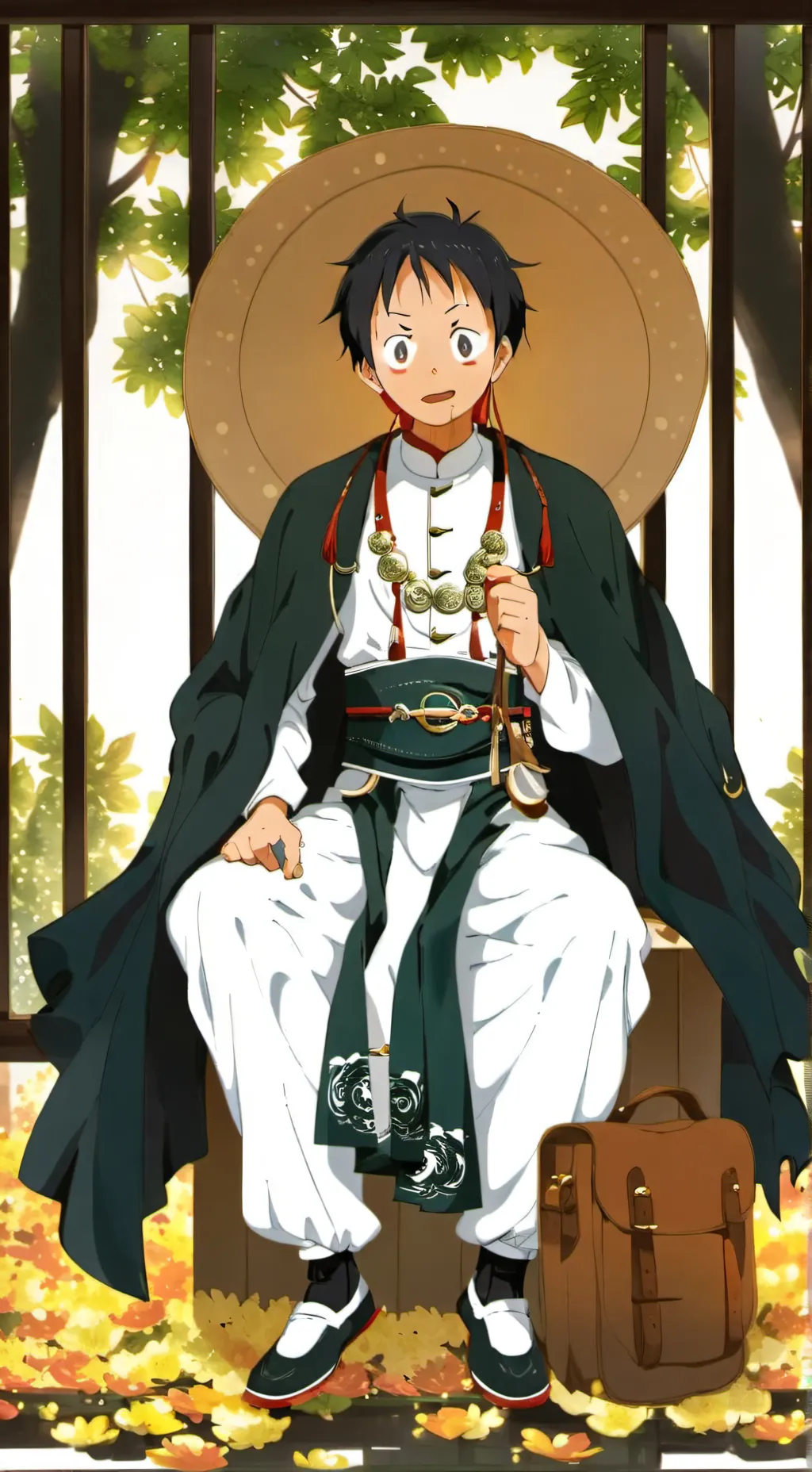 ai character: Op reunite background