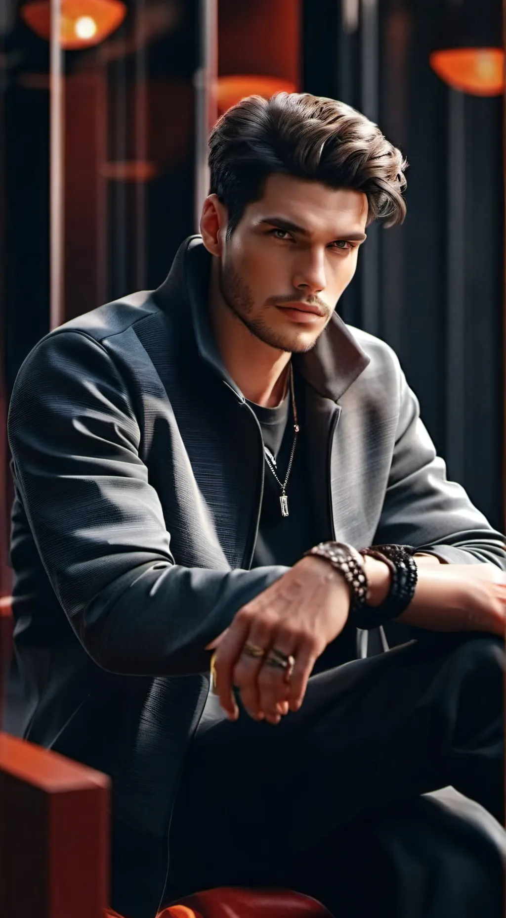 ai character: Enzo Castellano background