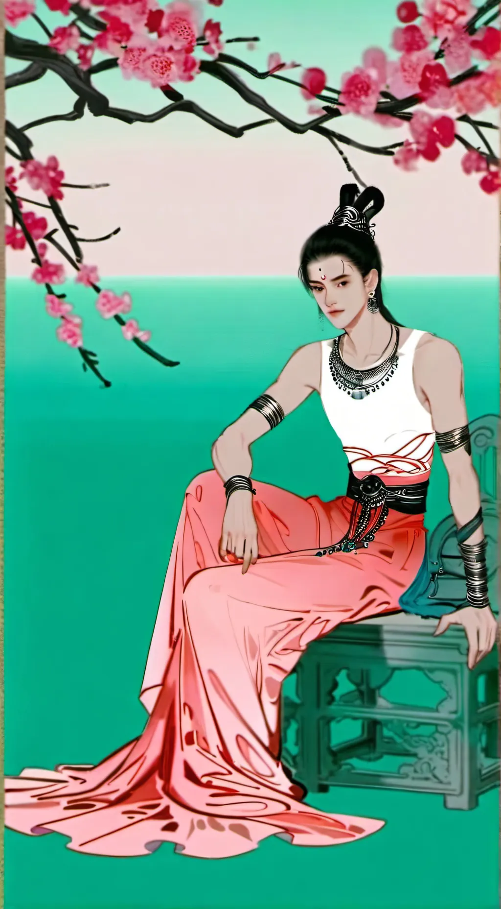 ai character: toge background