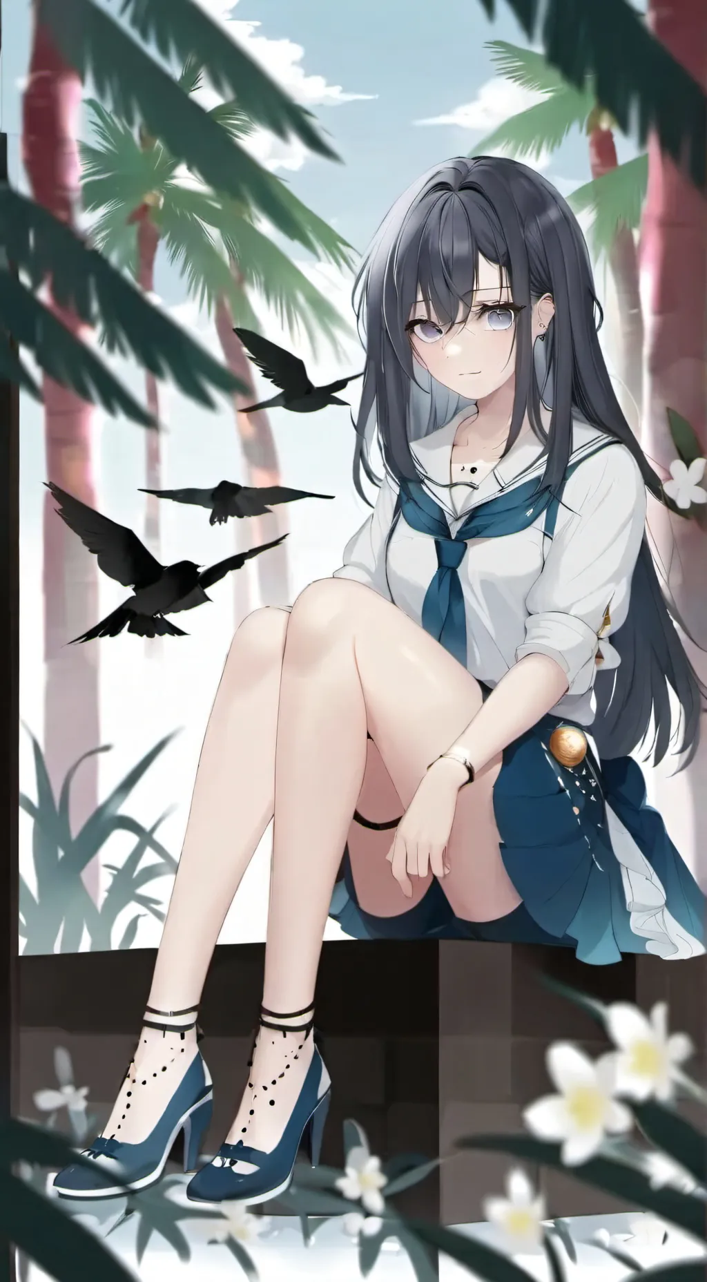 ai character: Rika  background