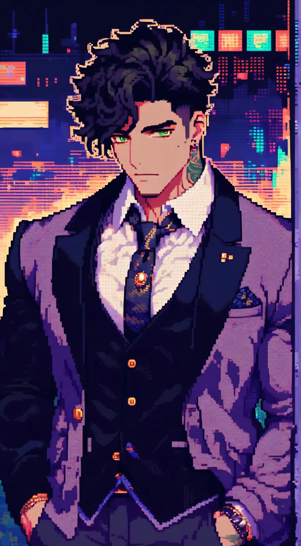 ai character: John  background