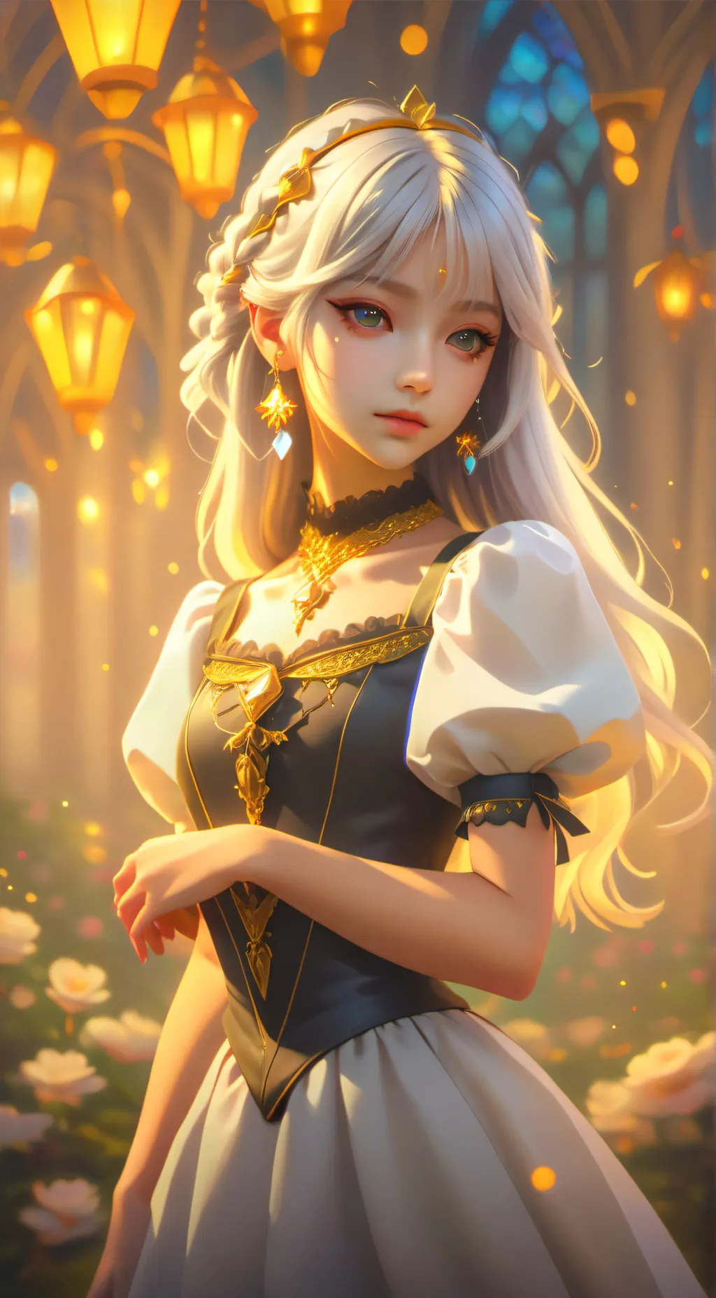 ai character: Egypt girl karen background