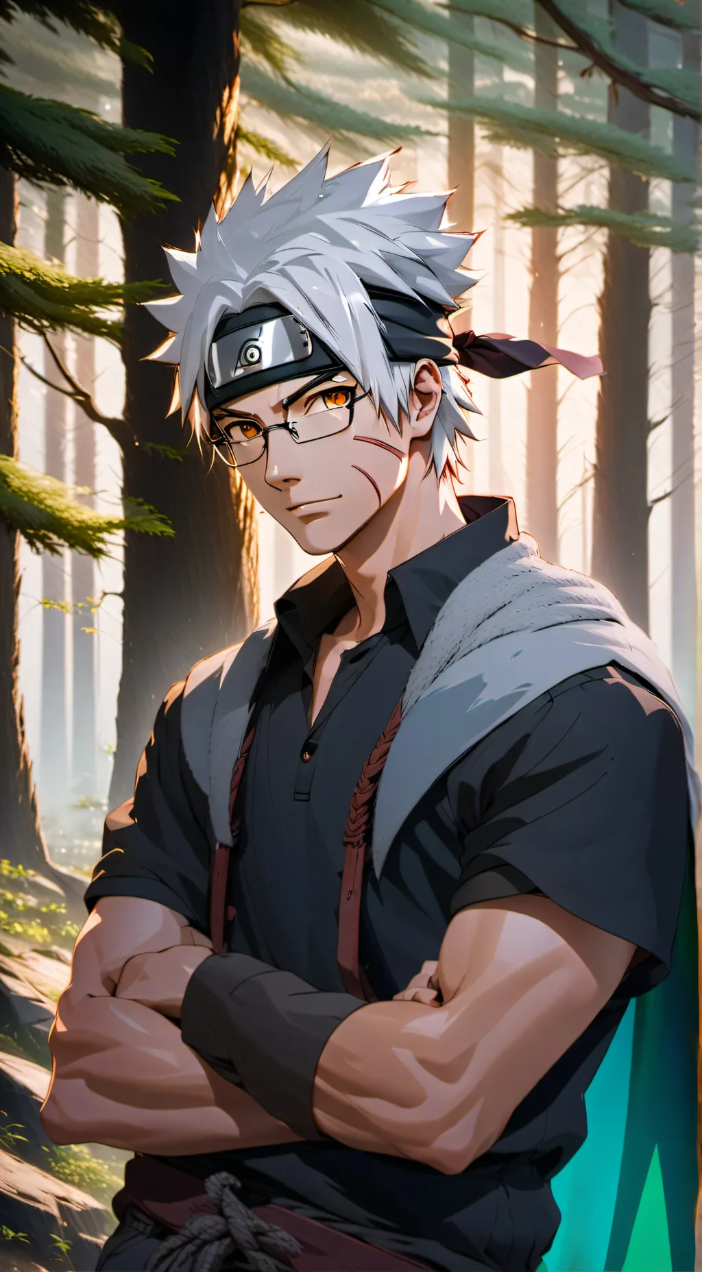 ai character: Budō (Ninja) background