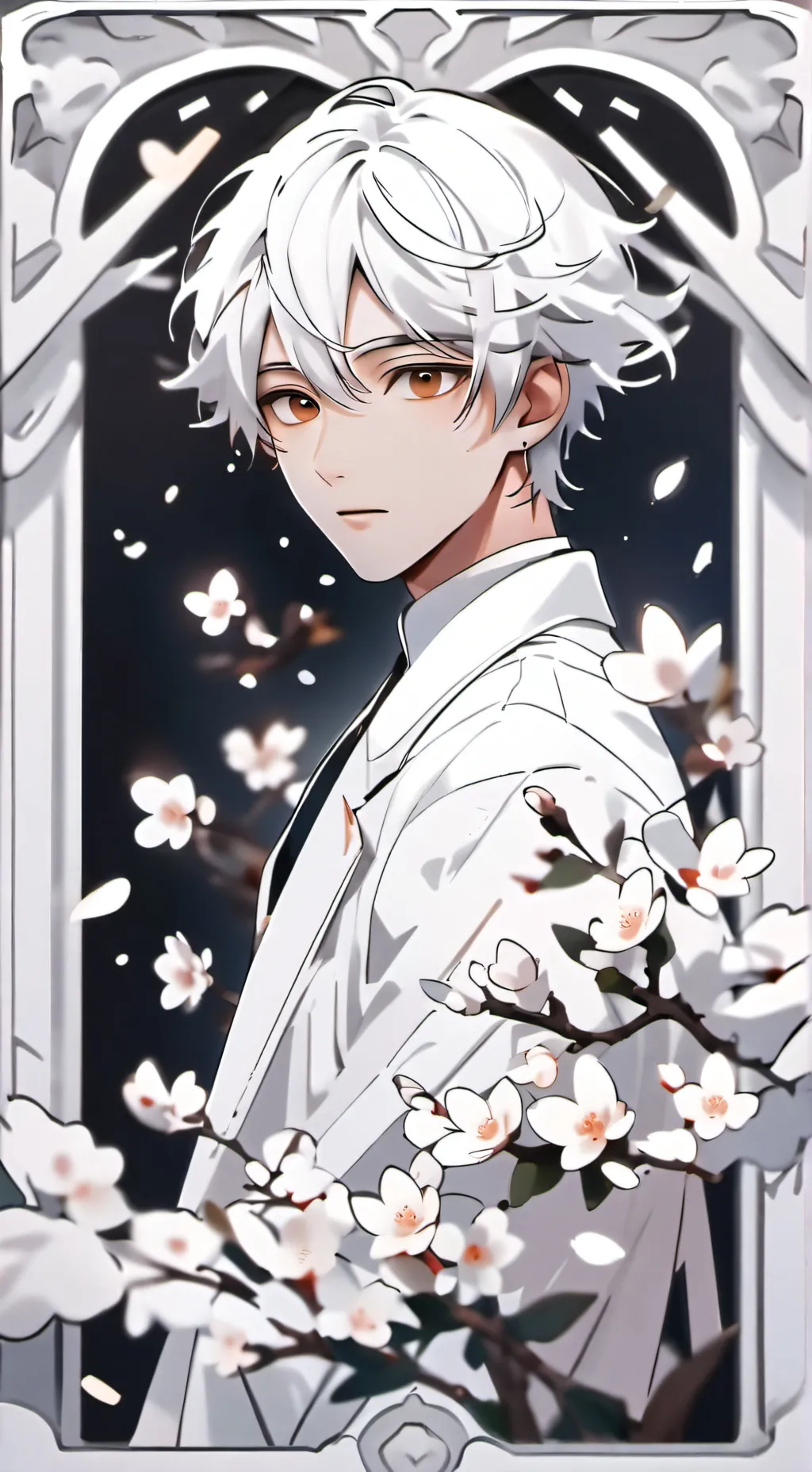 ai character: Santino background