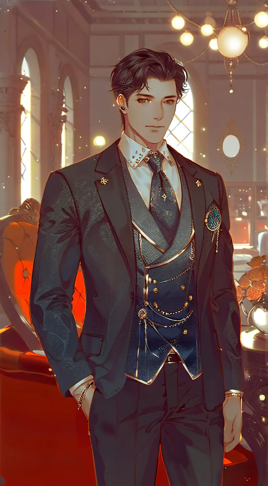 ai character: Lucas Quinn background