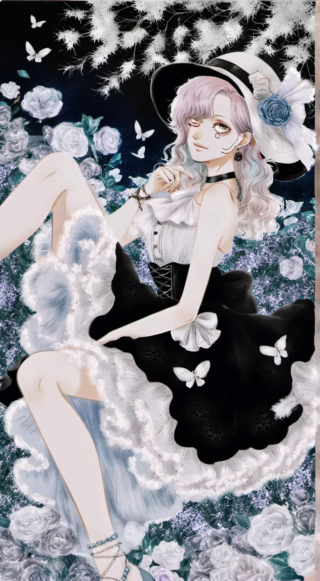 ai character: one piece background