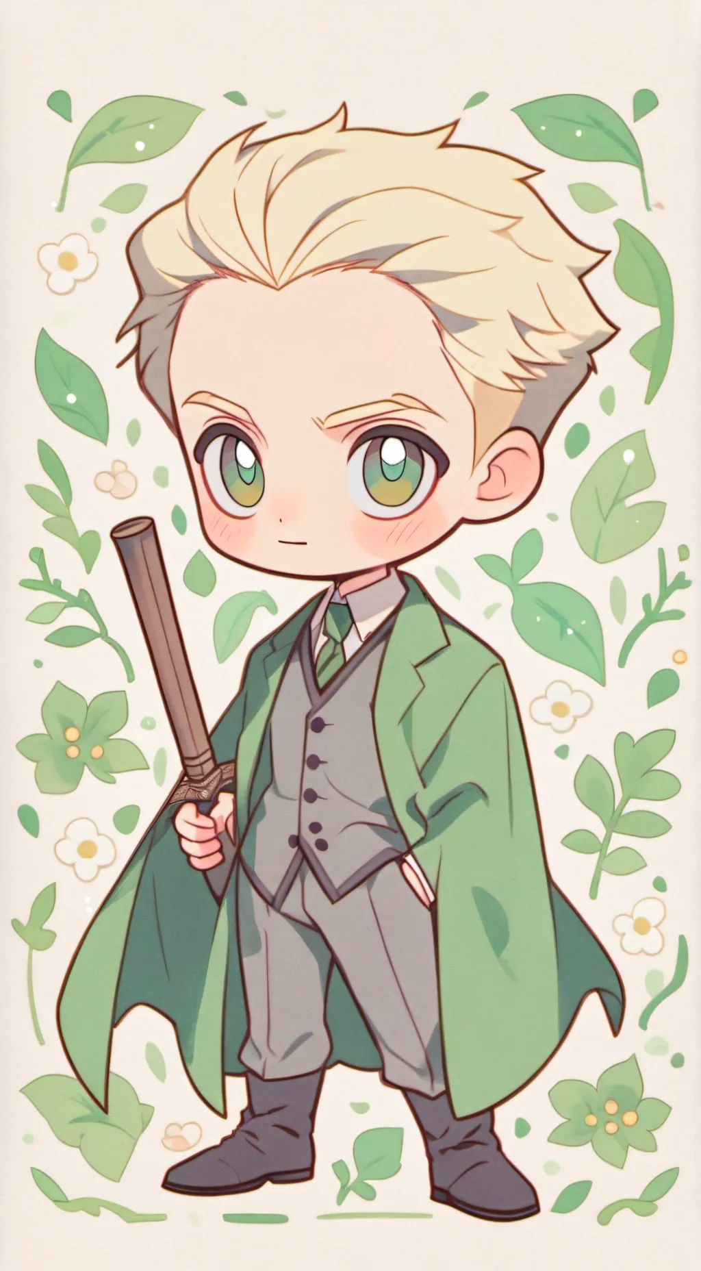 ai character: draco malfoy background