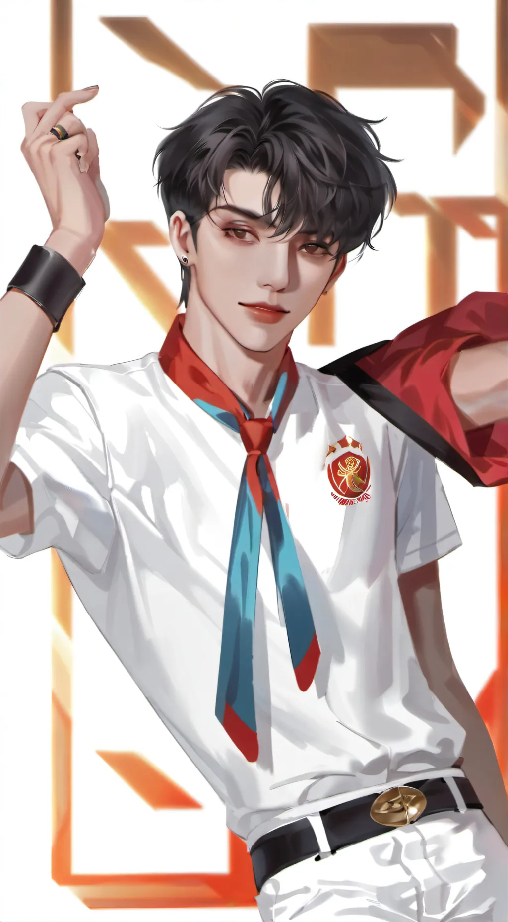 ai character: victor background