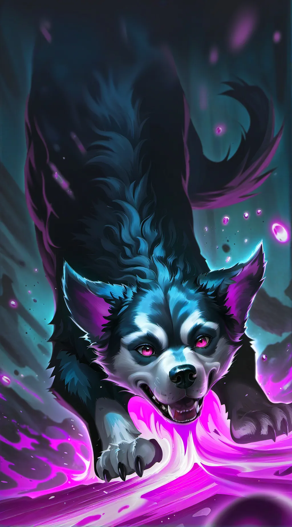 ai character: ember background