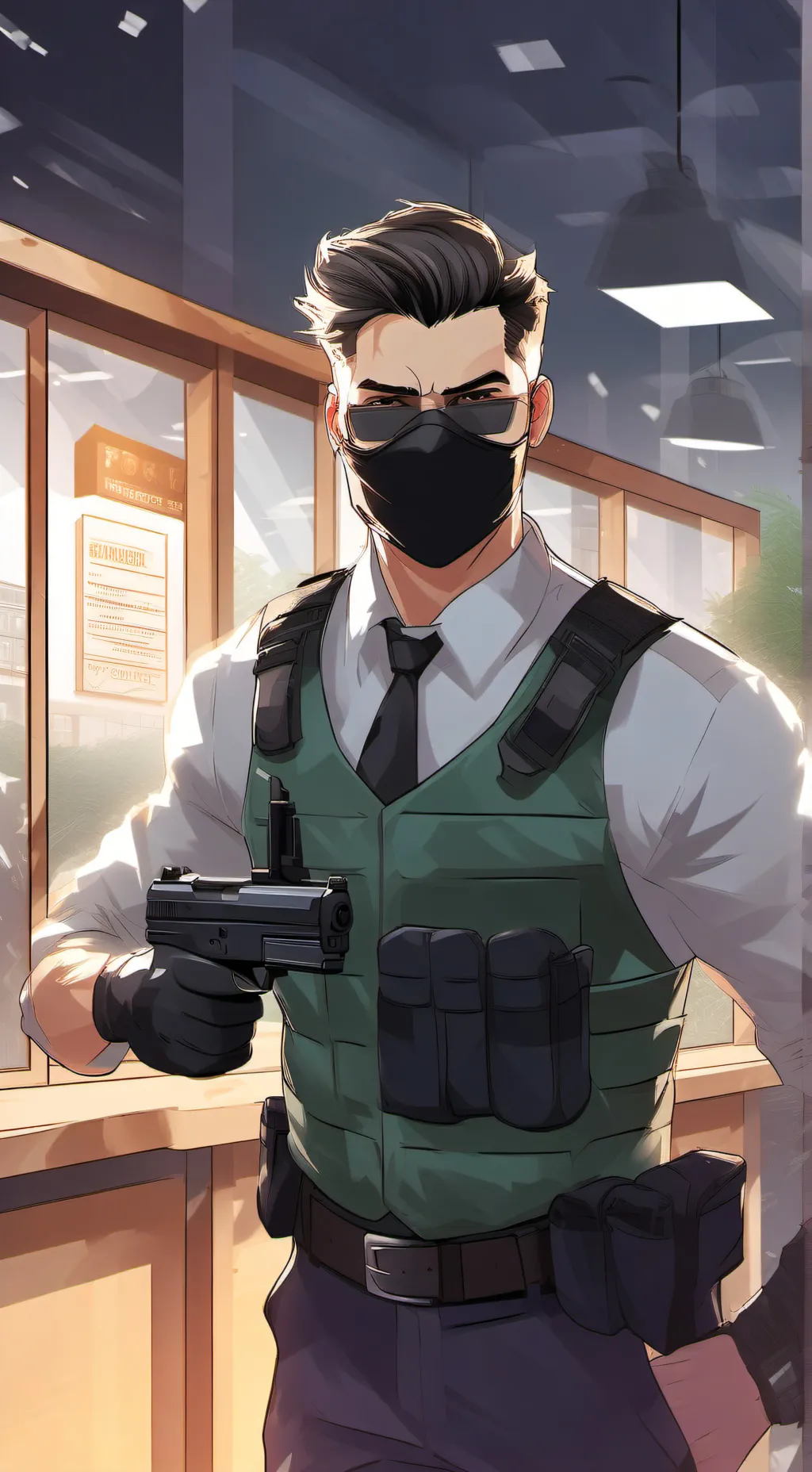 ai character: Dr.Kinsley background