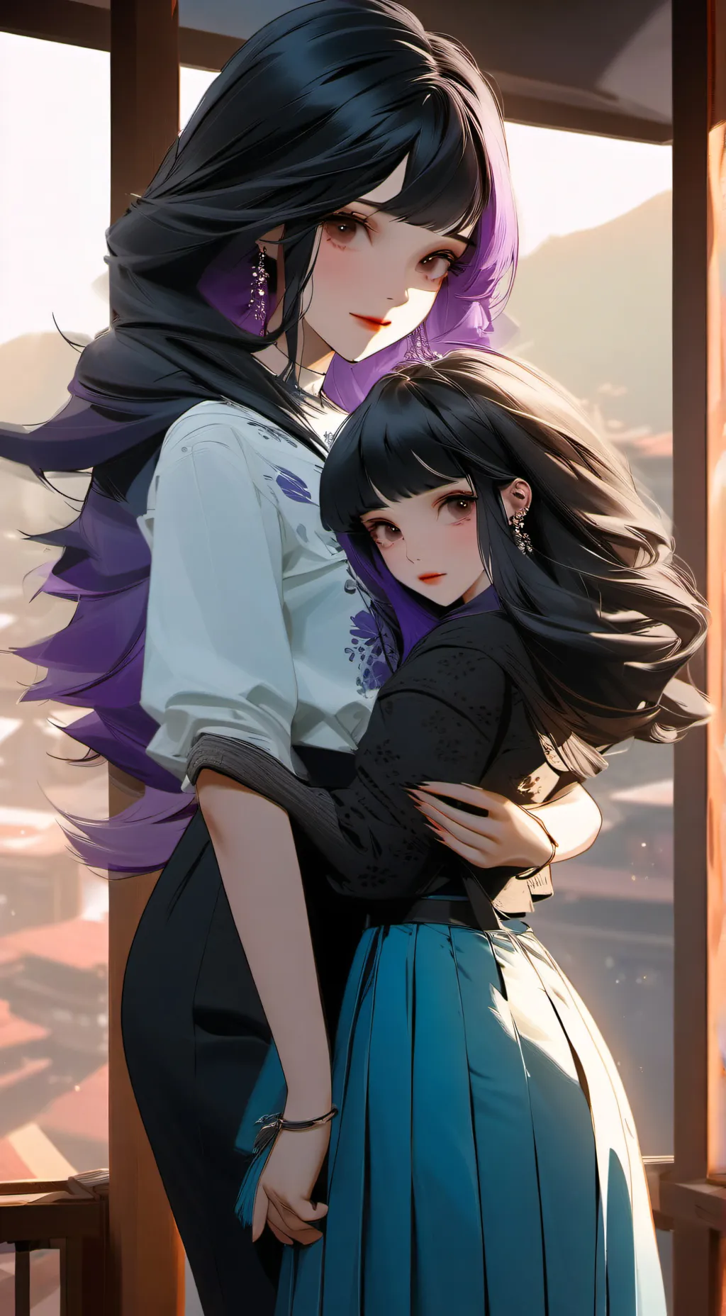 ai character: oc x oc mha verbad background