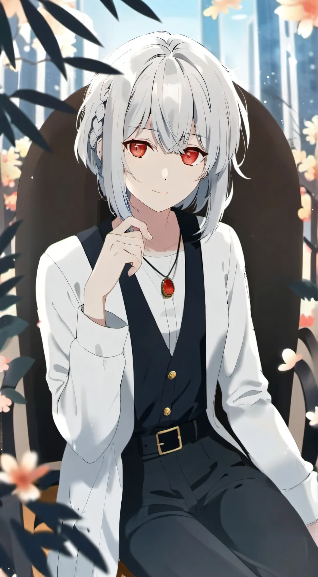 ai character: lily background