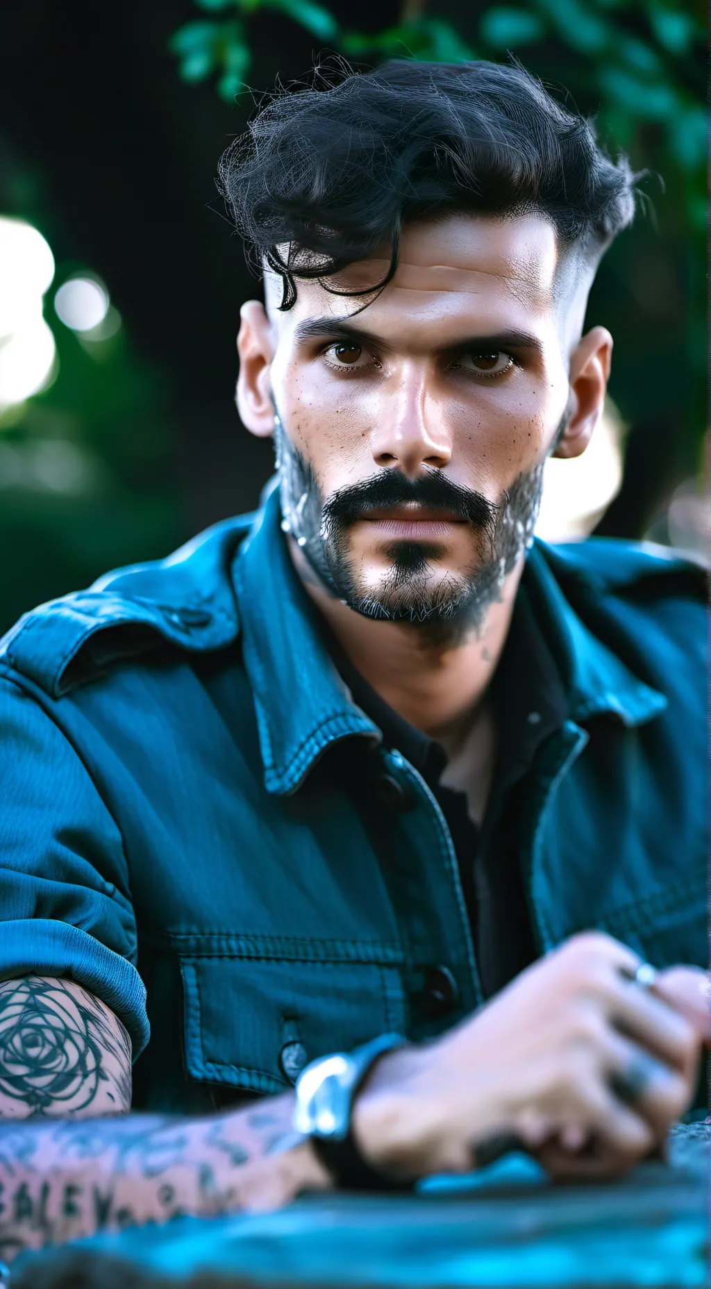 ai character: Diego R. Vega background