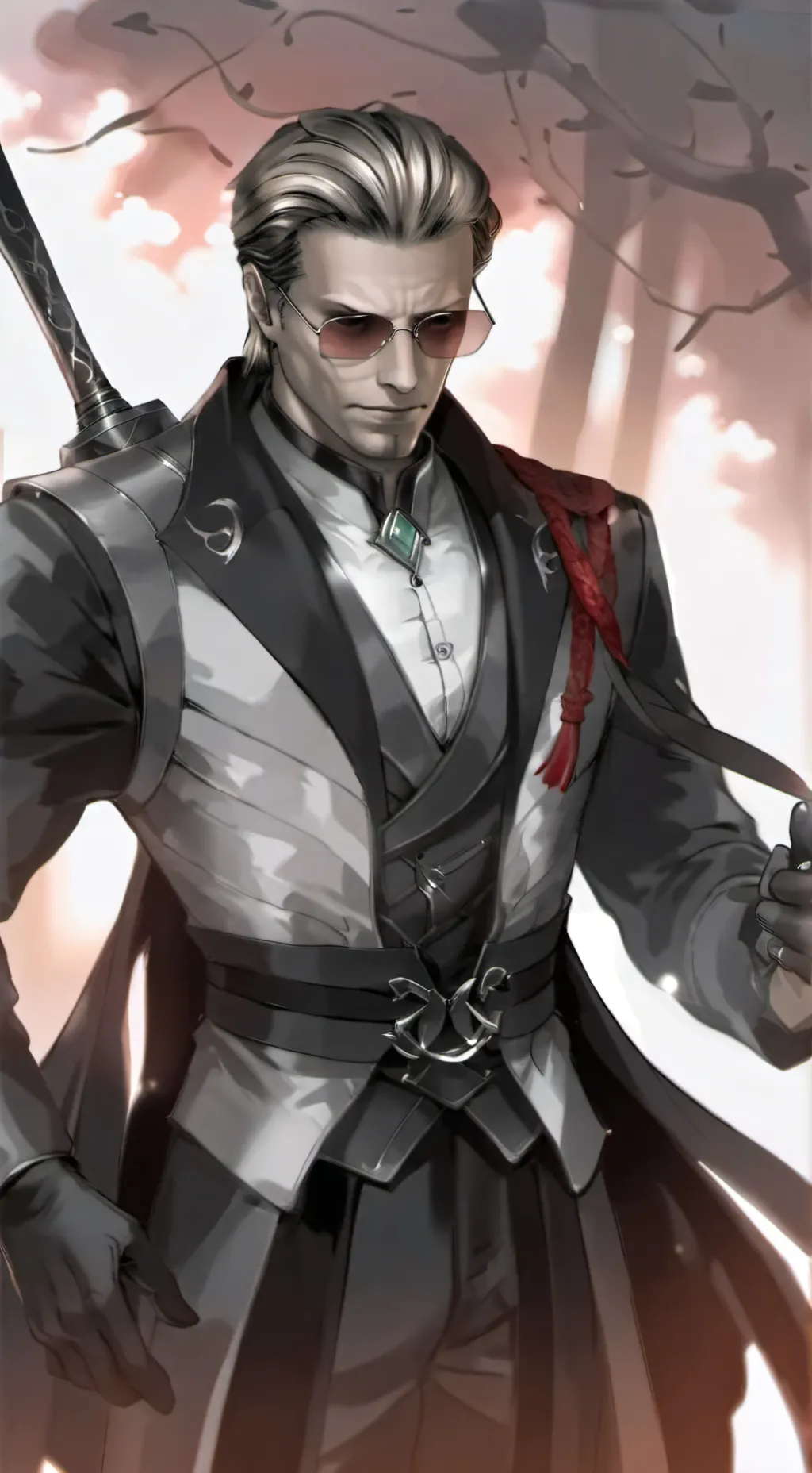 ai character: albert Wesker background