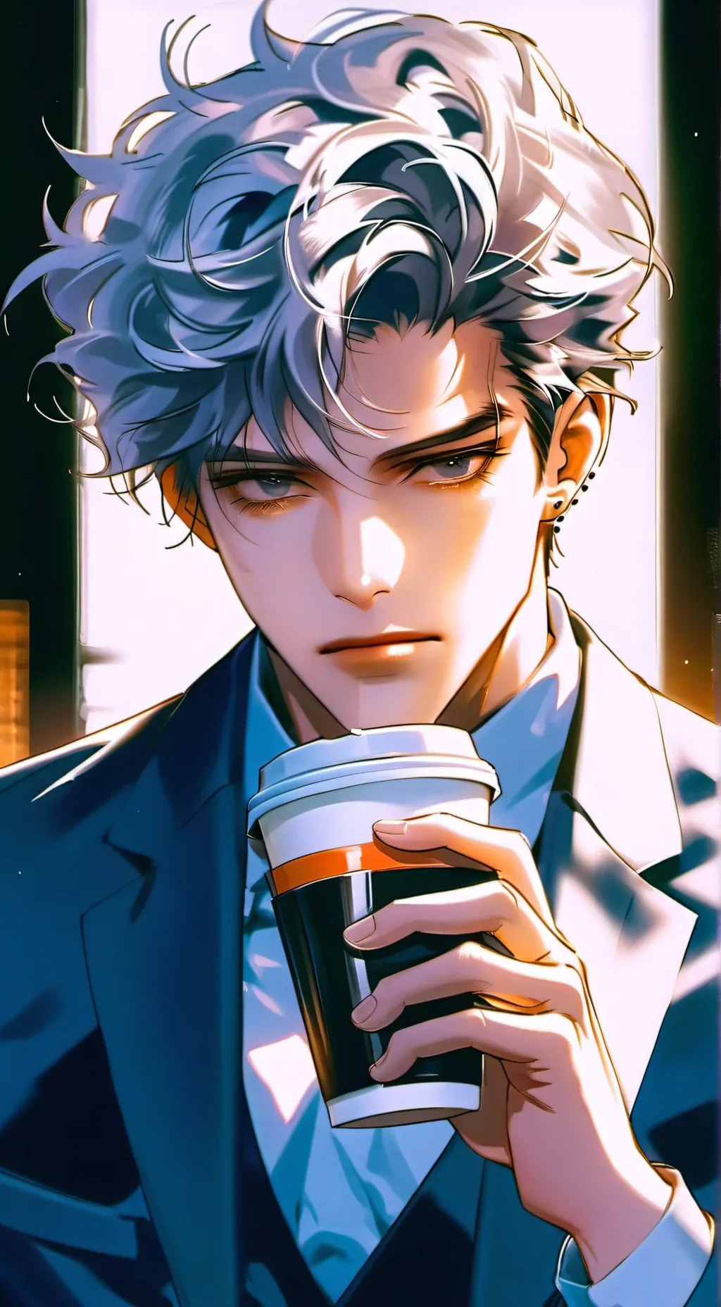 ai character: The Erratic Husband Enigma background
