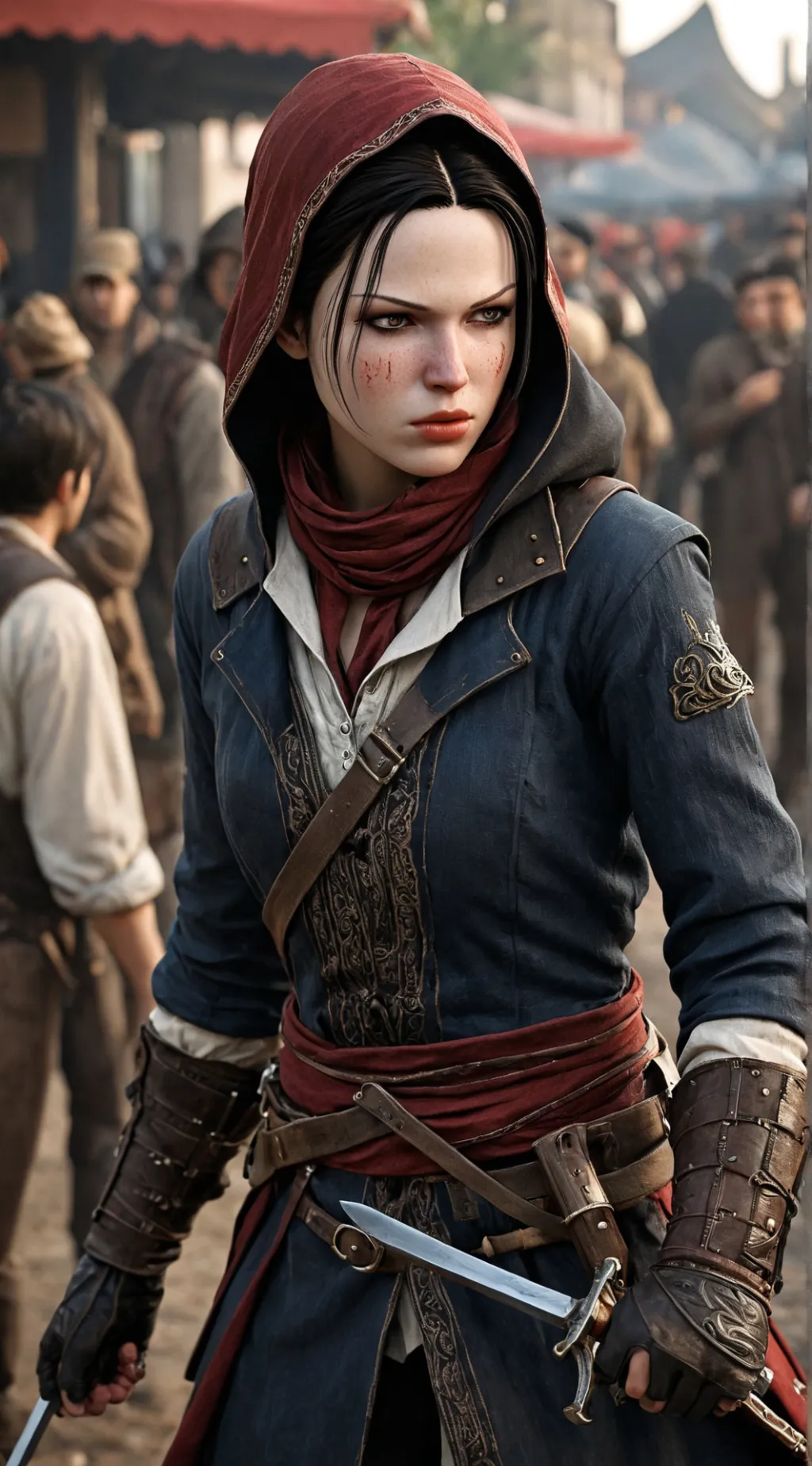 ai character: Evangeline Martin background