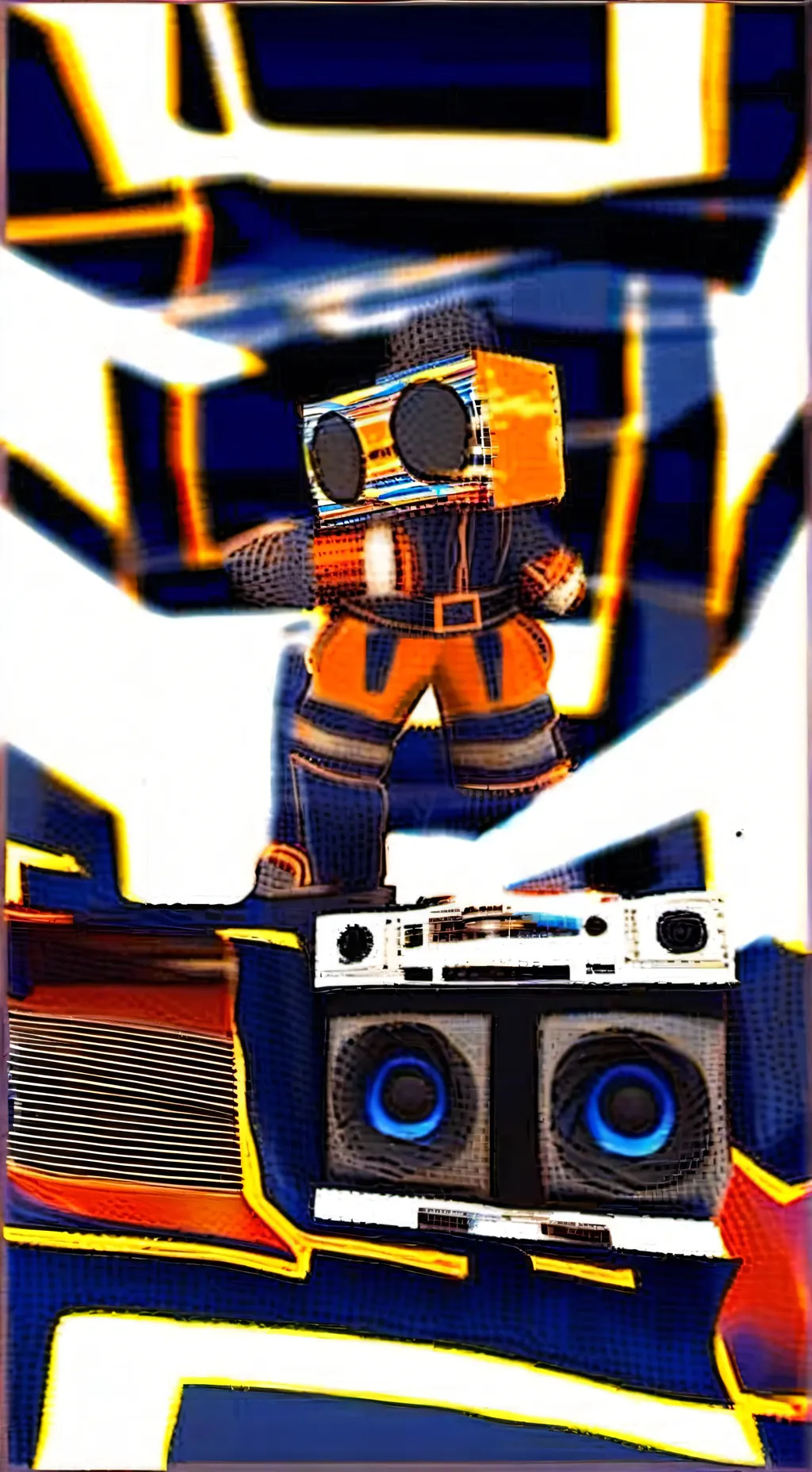 ai character: Boombox Race sbsd background