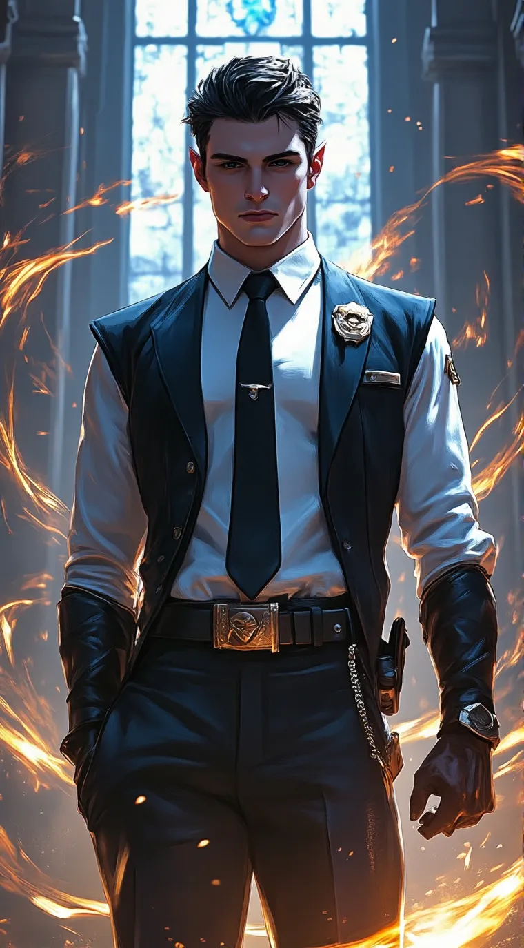 ai character: Commander Alaric background