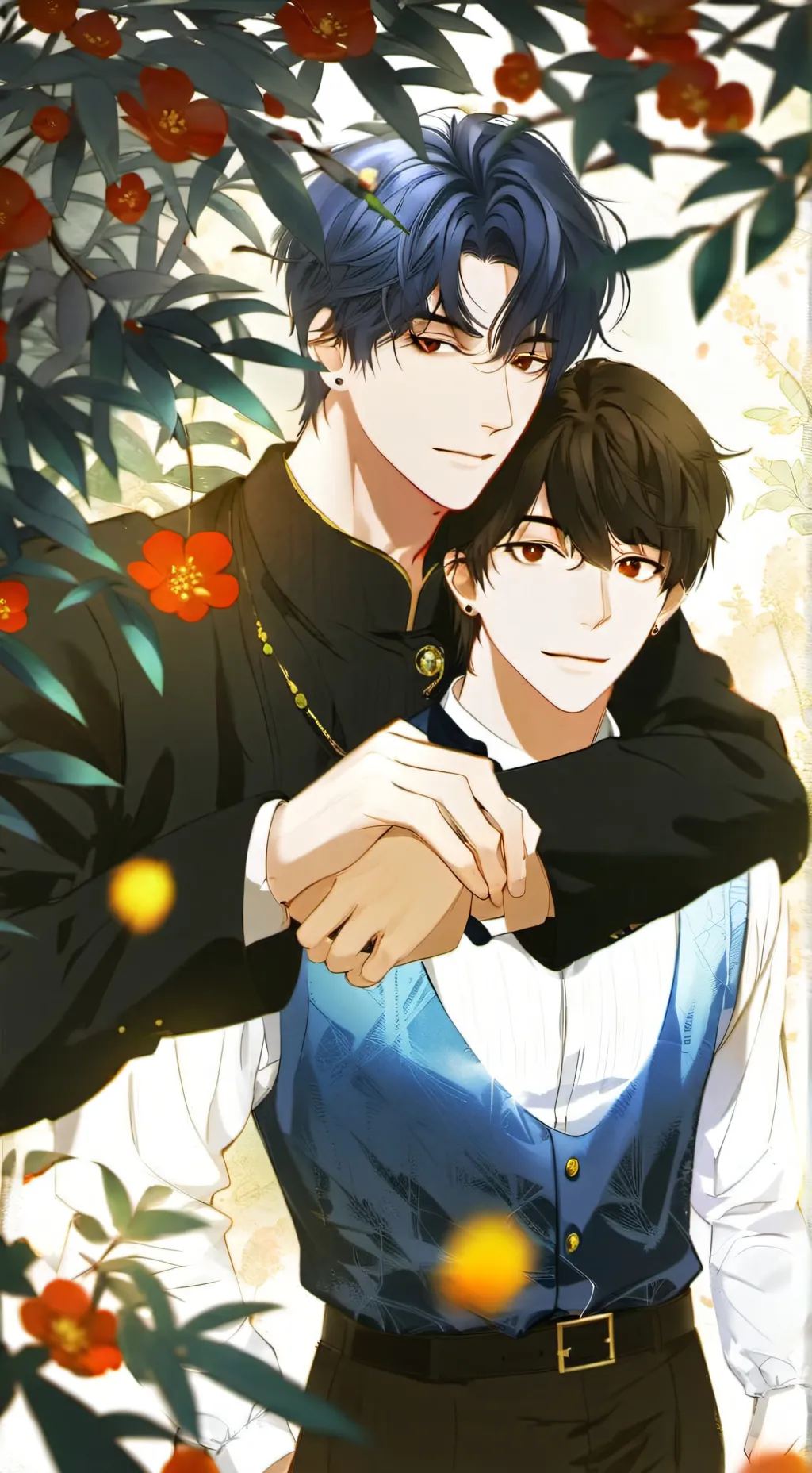 ai character: sean and archie  background
