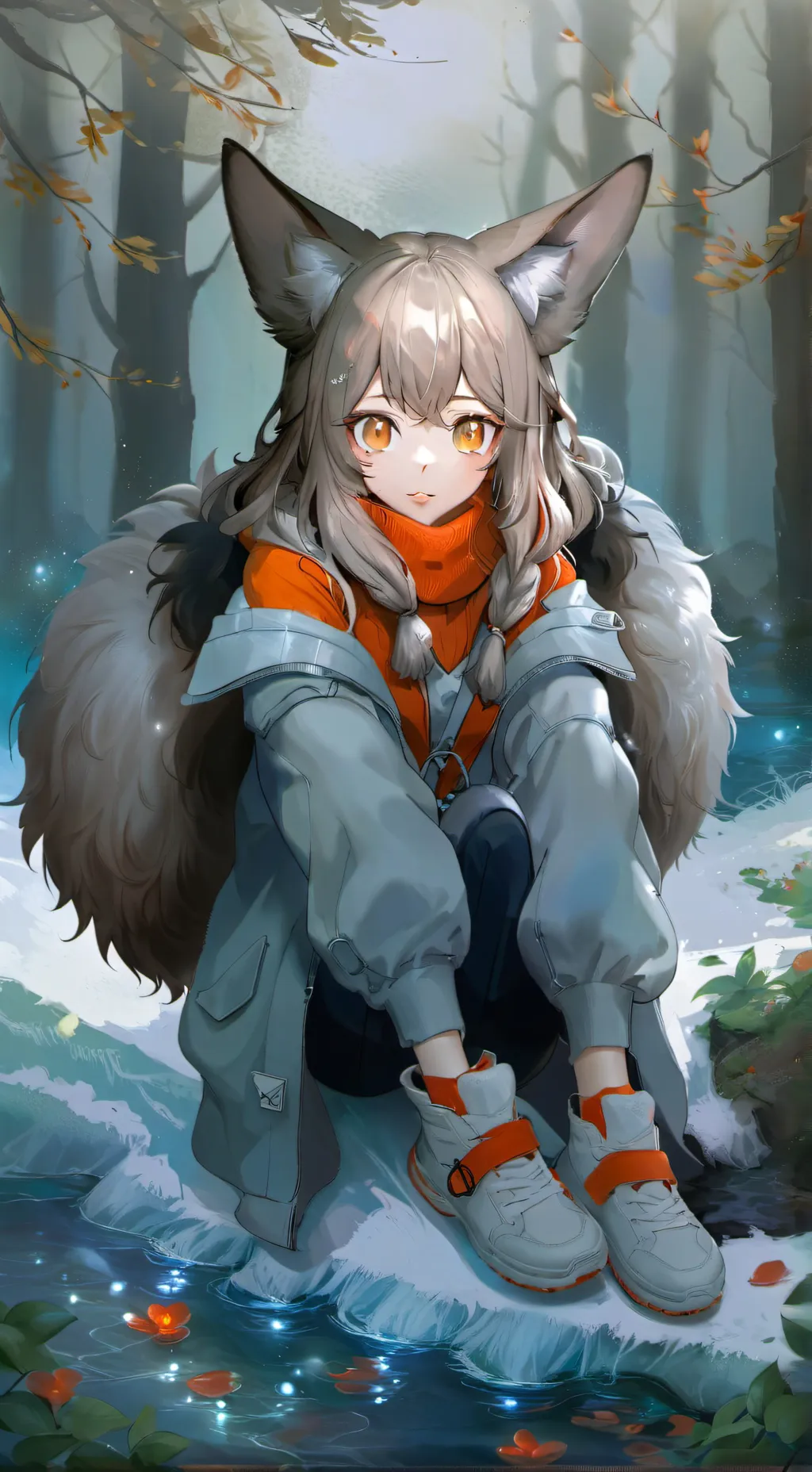 ai character: lily background