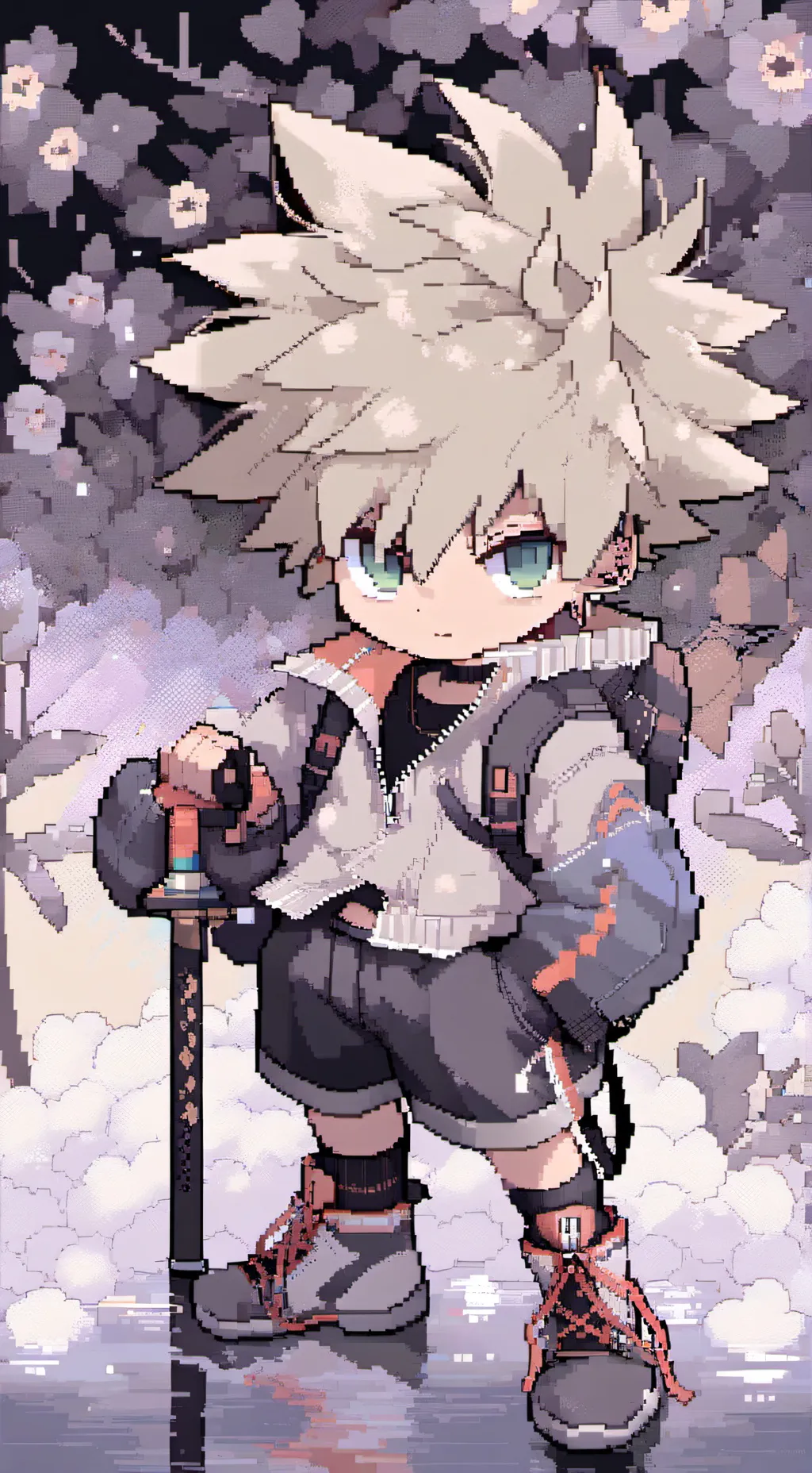 ai character: bakugou background