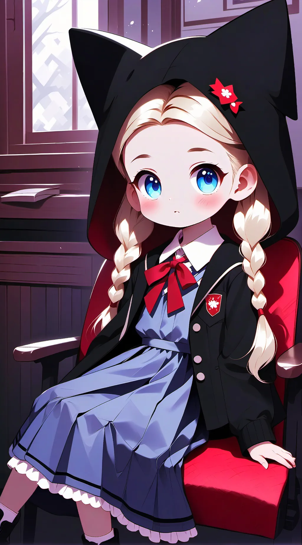 ai character: bella aracnidy background