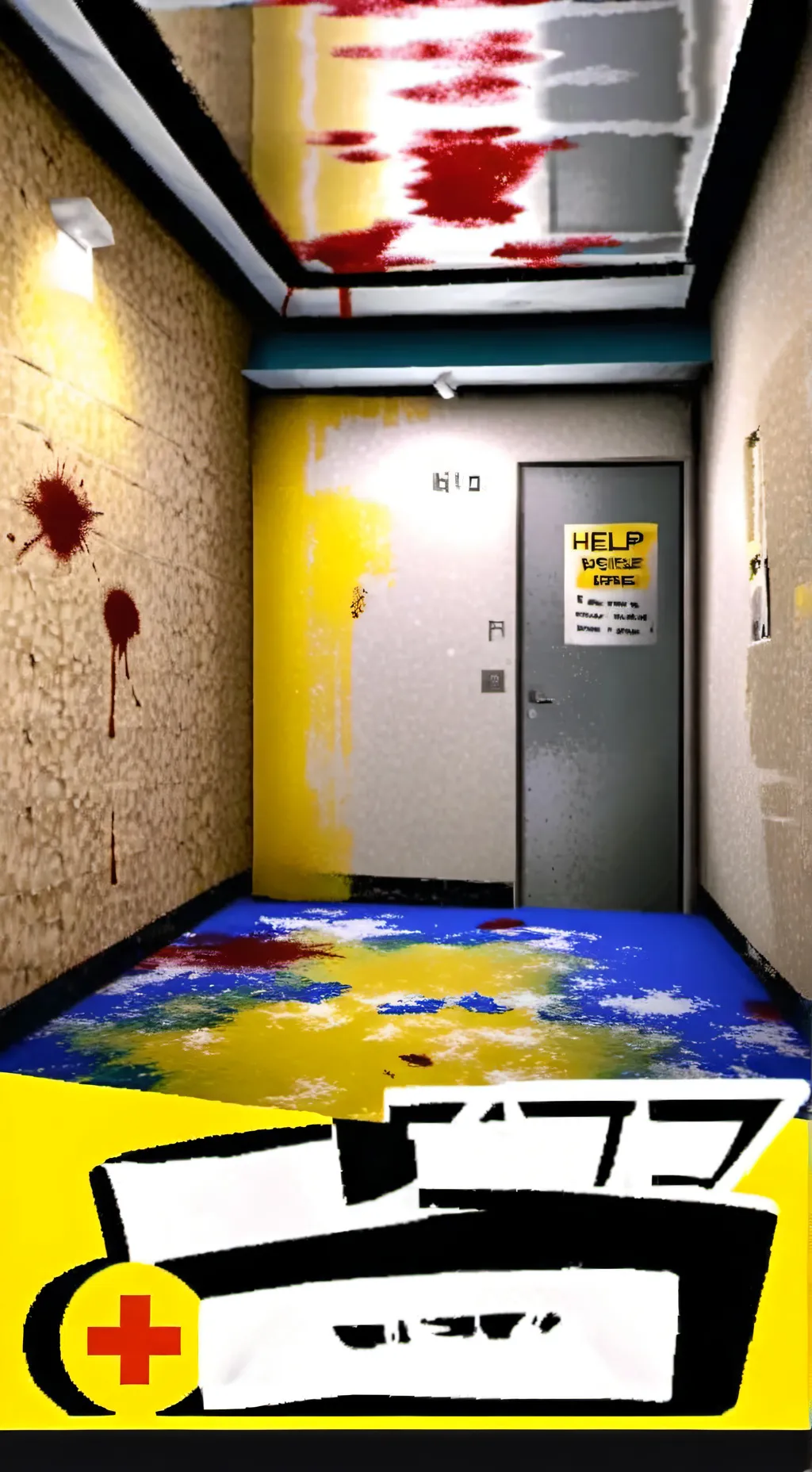 ai character: Dw horror game background