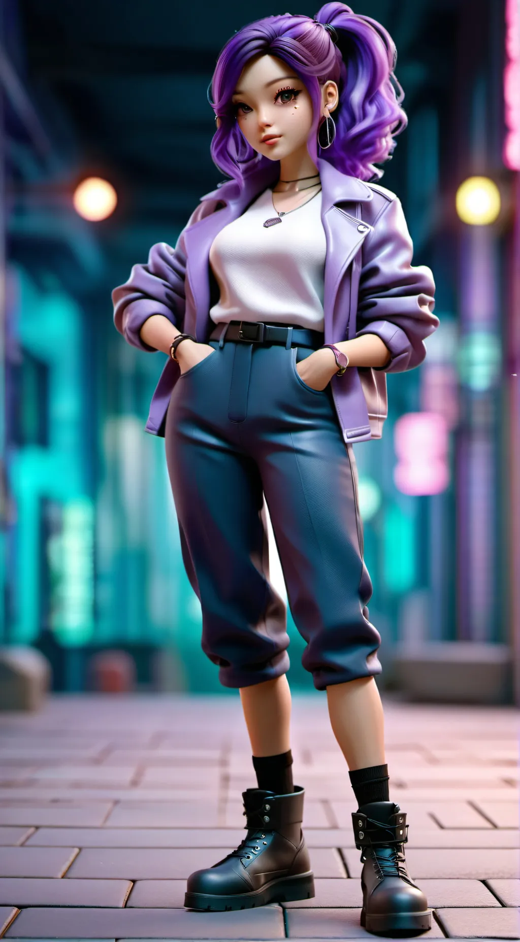 ai character: Abla conmigo  background