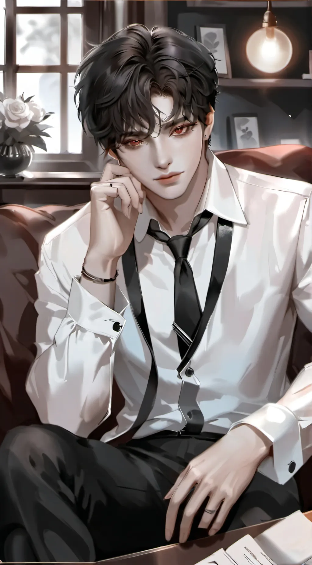 ai character: Vincent background
