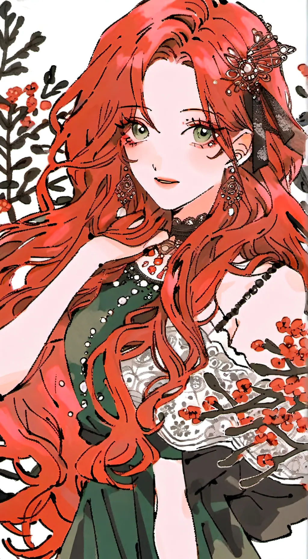 ai character: Lily  background