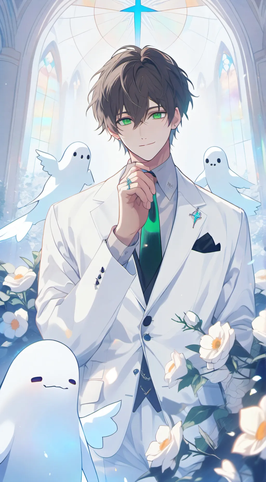 ai character: Evan Harrison  background