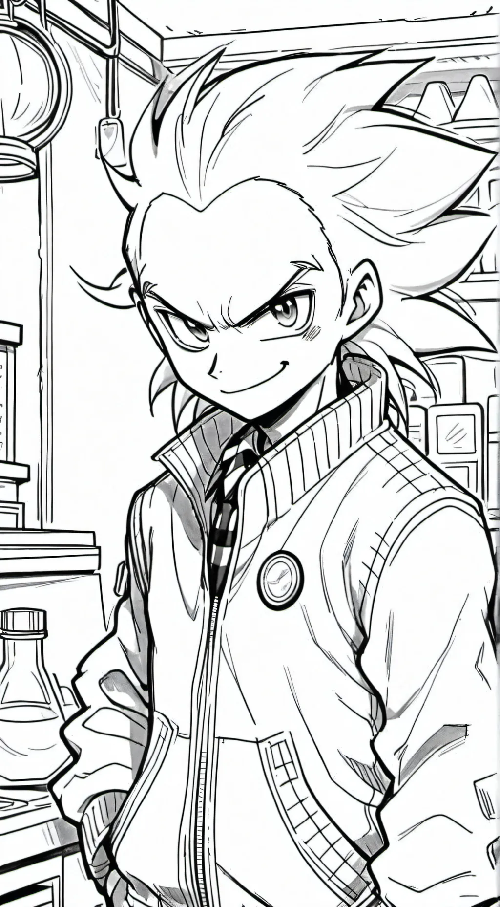 ai character: eggman creation background