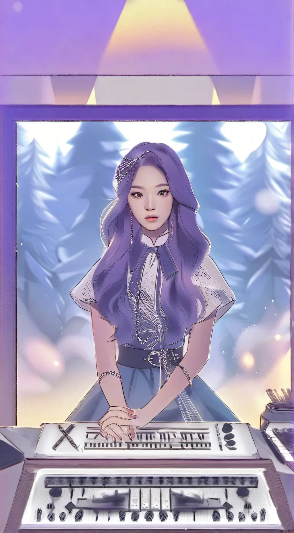 ai character: Хинатсуру background