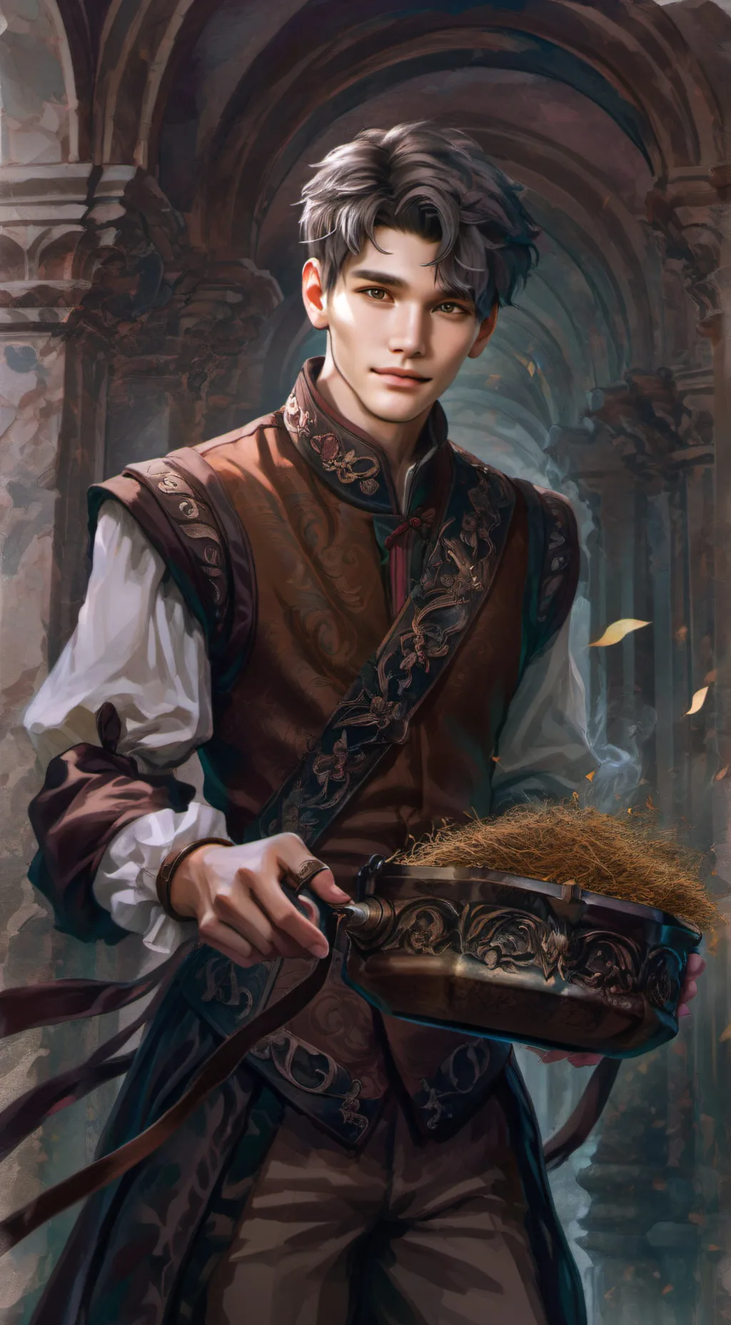 ai character: Ewan background