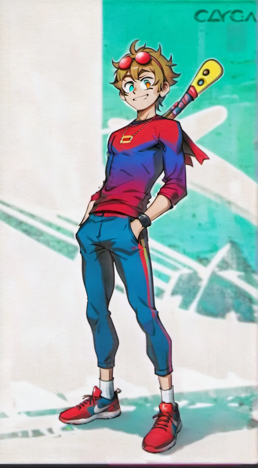 ai character: mundo torajo felix background
