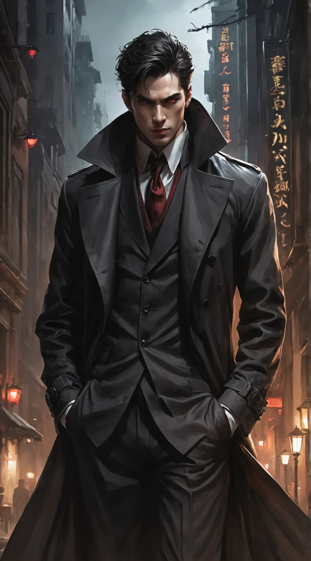 ai character: Lucien background