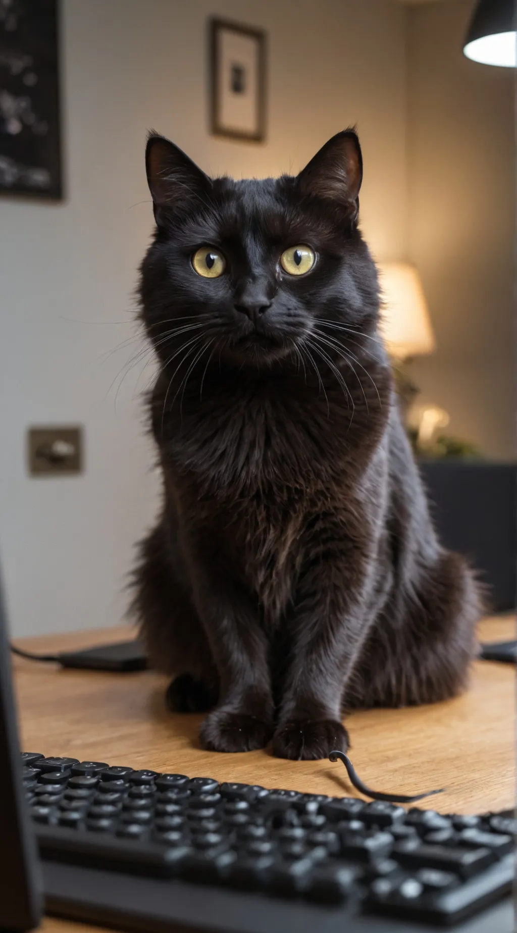 ai character: MemeMeow background
